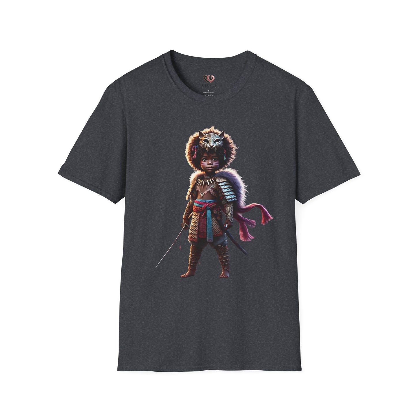 Warrior Spirit Unisex Softstyle T-Shirt - Vibrant Graphic Tee for Adventurers