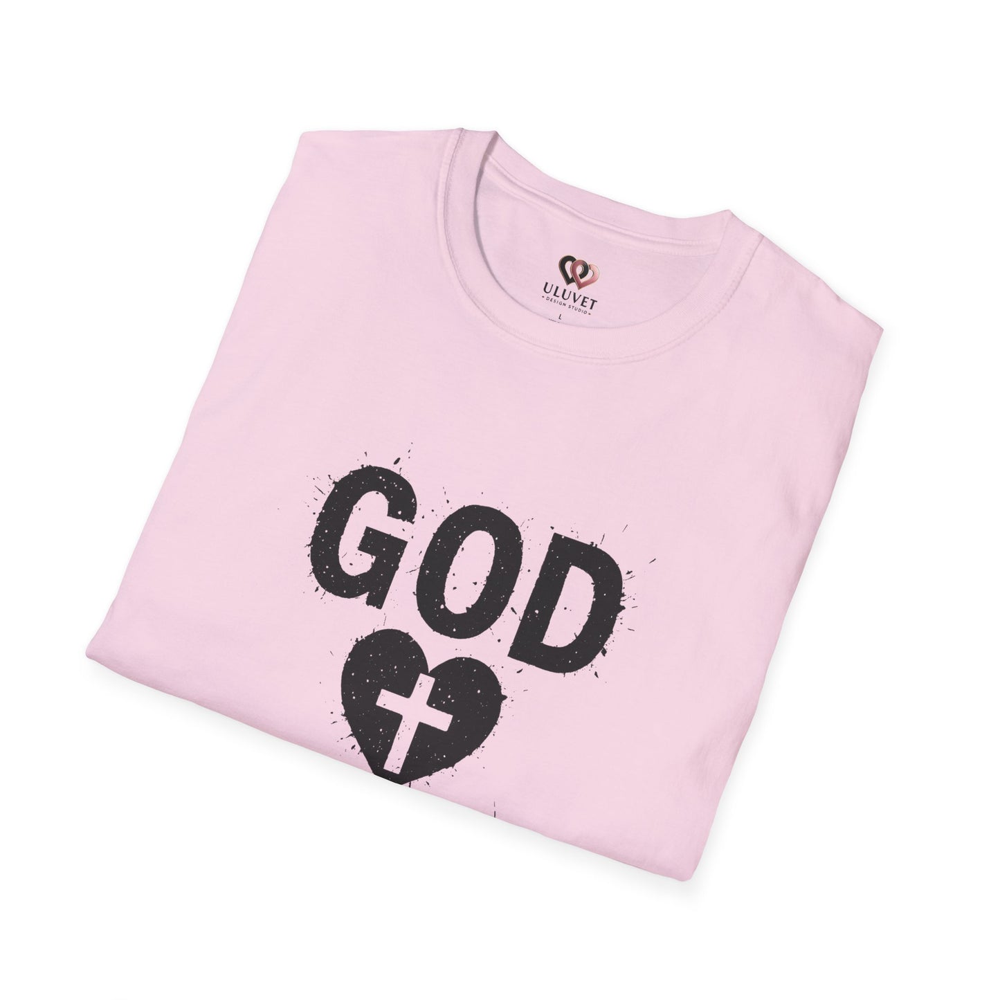 Inspirational God Heart You T-Shirt, Faith-Based Tee, Christian Gift, Unisex Casual Wear, Perfect for Church, Everyday Style