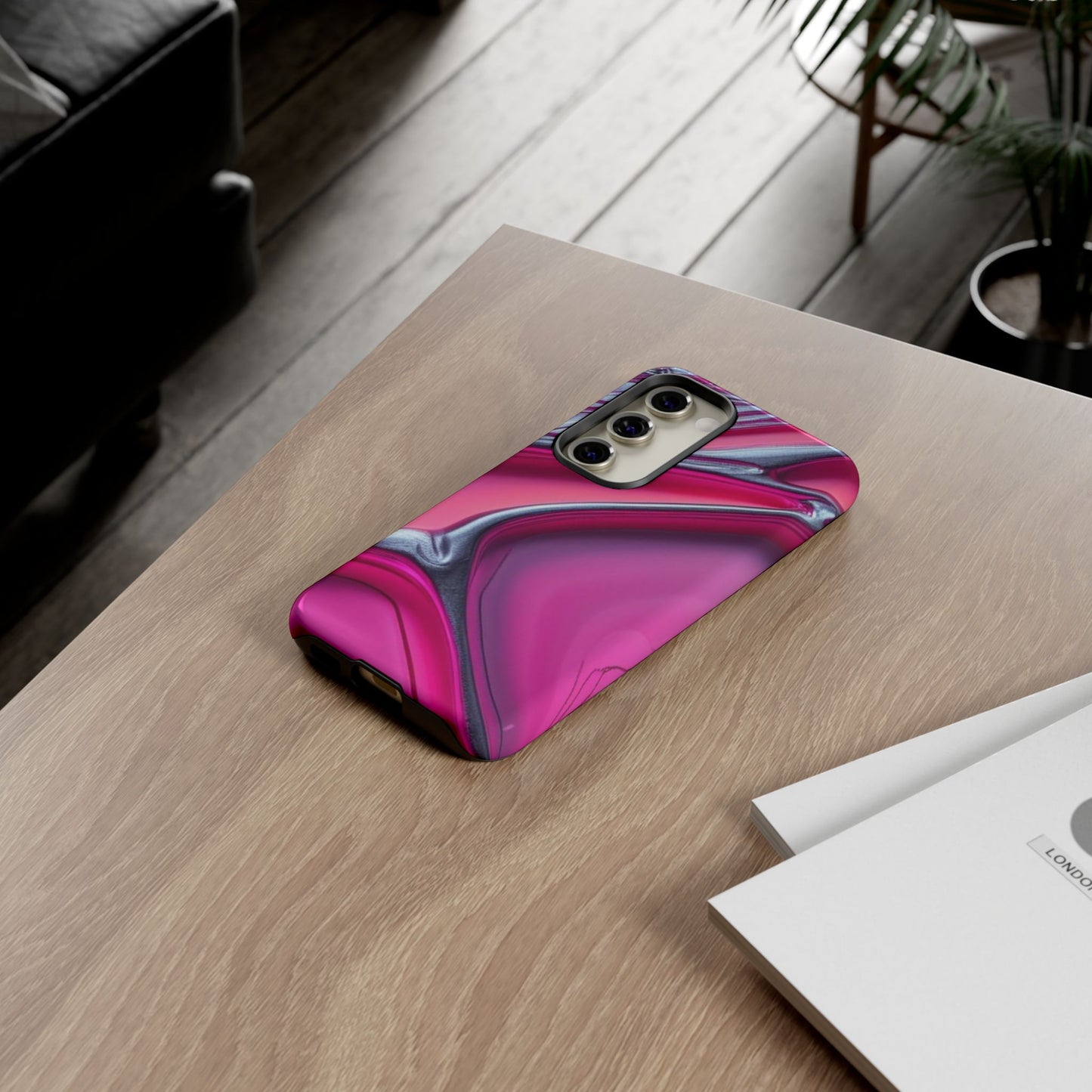 Abstract Phone Case - Stylish, Durable, Trendy Design for Phones - Unique Gift for Friends, Birthday Present, Tech Accessory, Modern Decor