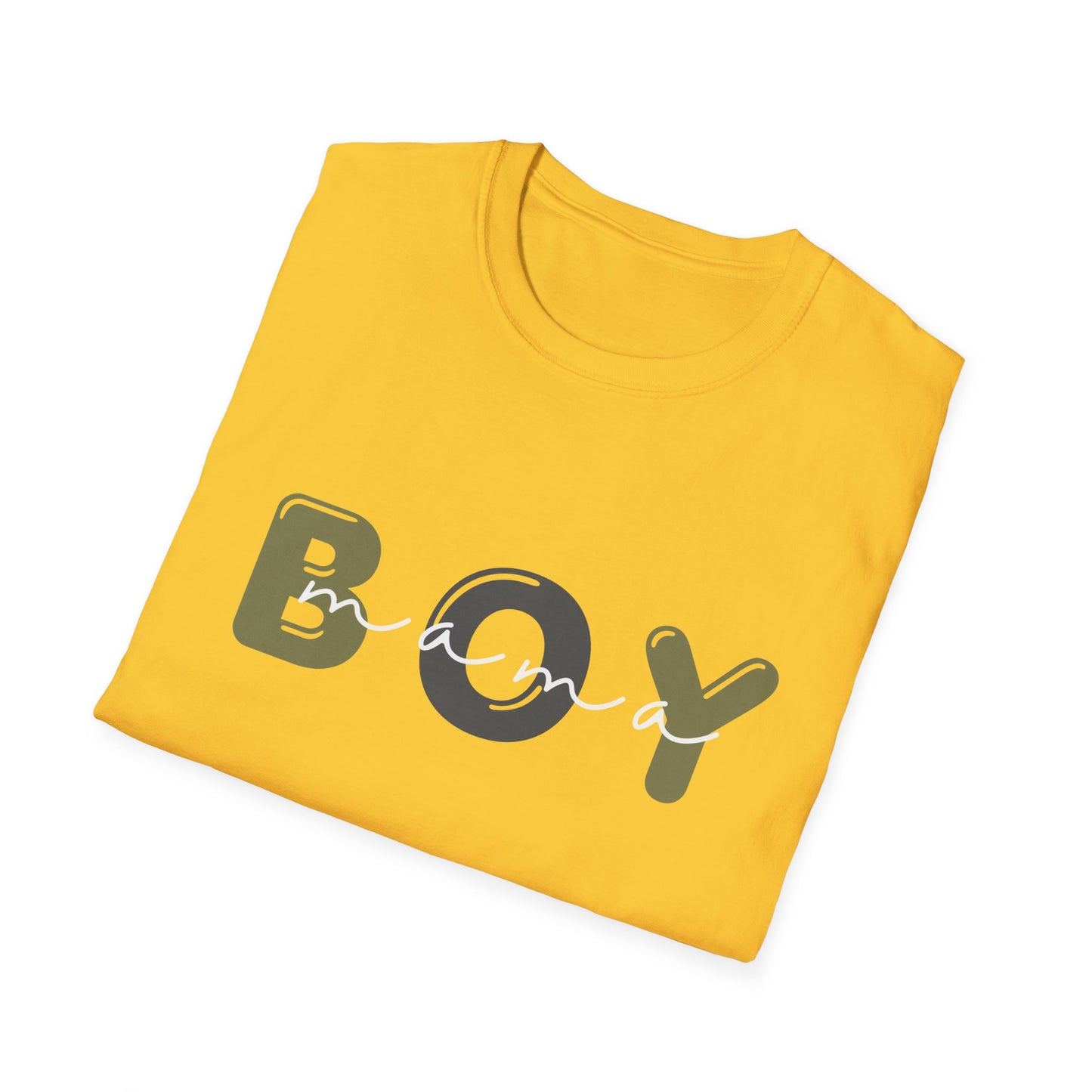 Boy Mama Unisex Softstyle T-Shirt, Casual Tee for Moms, Perfect Gift for Mother's Day, Summer Apparel, Family Matching Tee