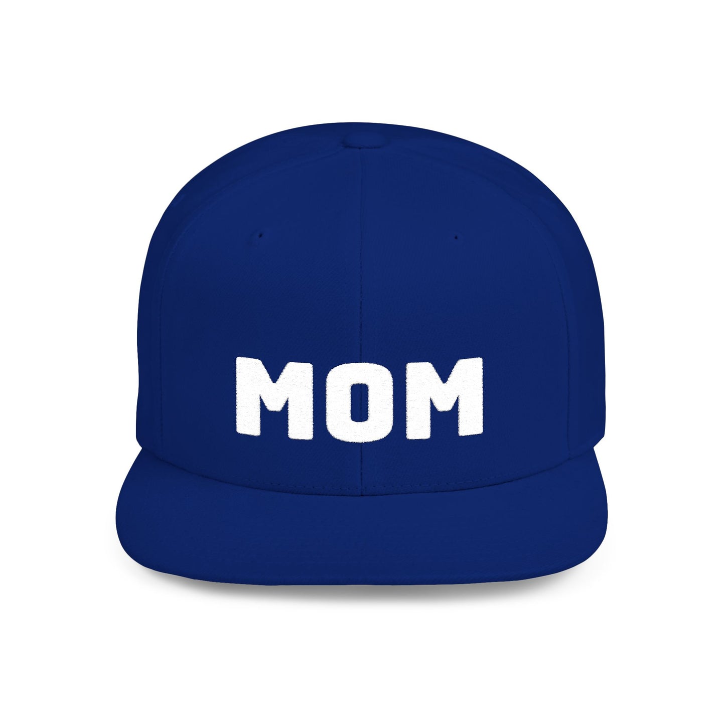 Modern MOM Flat Bill Snapback Hat, Trendy Mom Gift, Stylish Cap for Mothers, Unique Mother's Day Item, Everyday Wear, Fashion Accessory