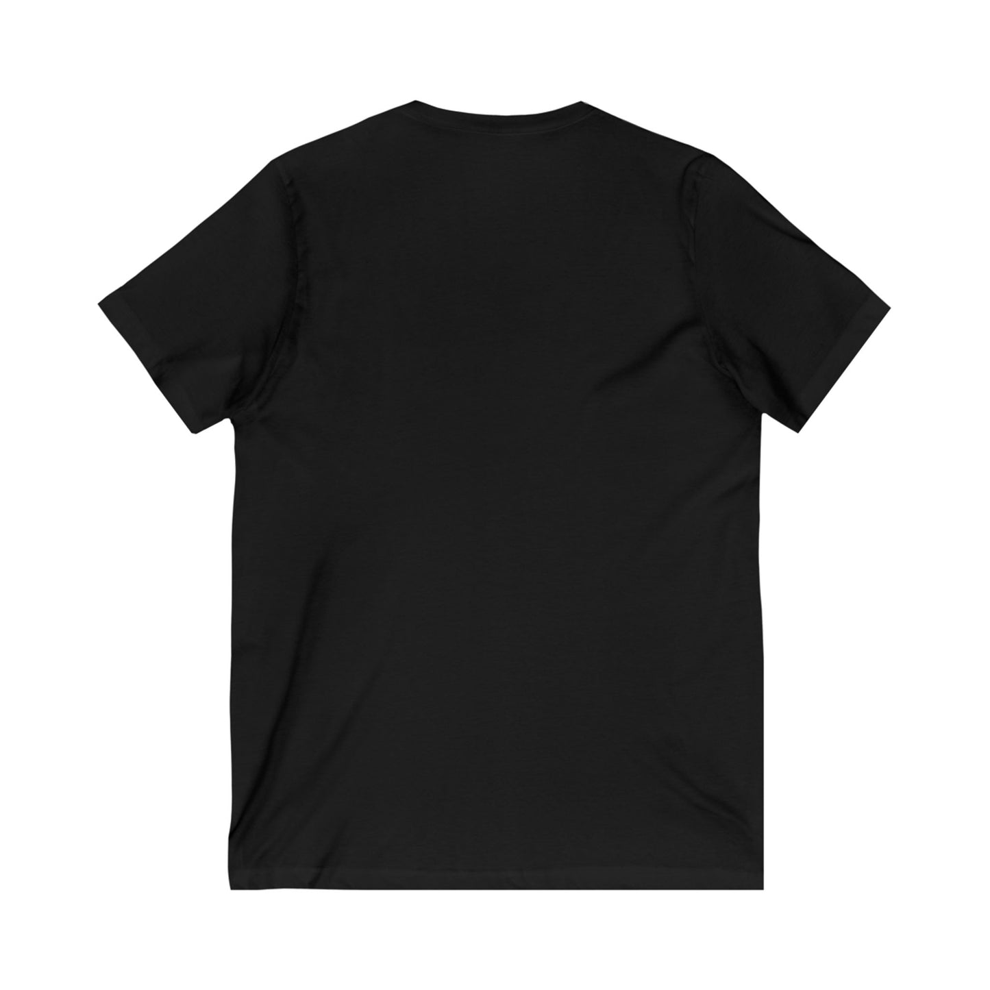 Casual Outings Unisex Jersey Tee, V-Neck Shirt for Self-Care Days, Gifts for Her, Confidence Wear, Comfortable Top for Any Occasion