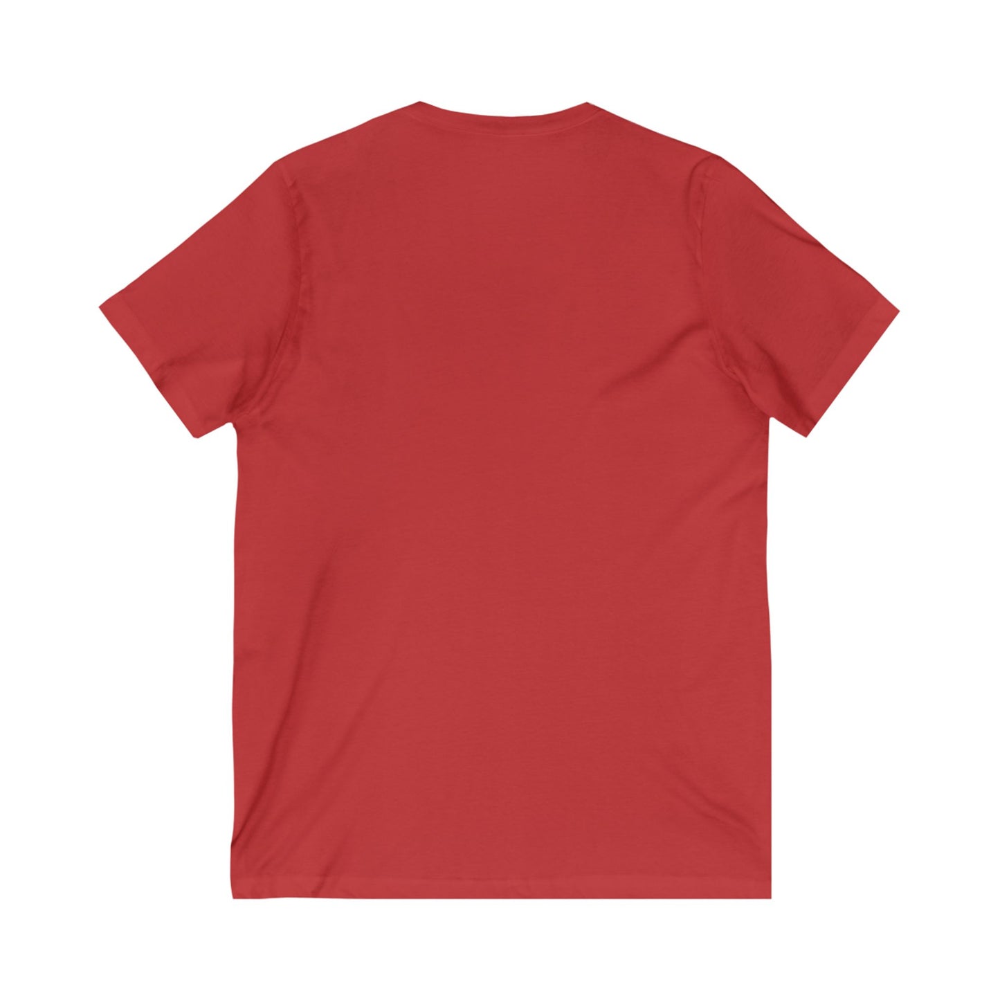 Casual Outings Unisex Jersey Tee, V-Neck Shirt for Self-Care Days, Gifts for Her, Confidence Wear, Comfortable Top for Any Occasion