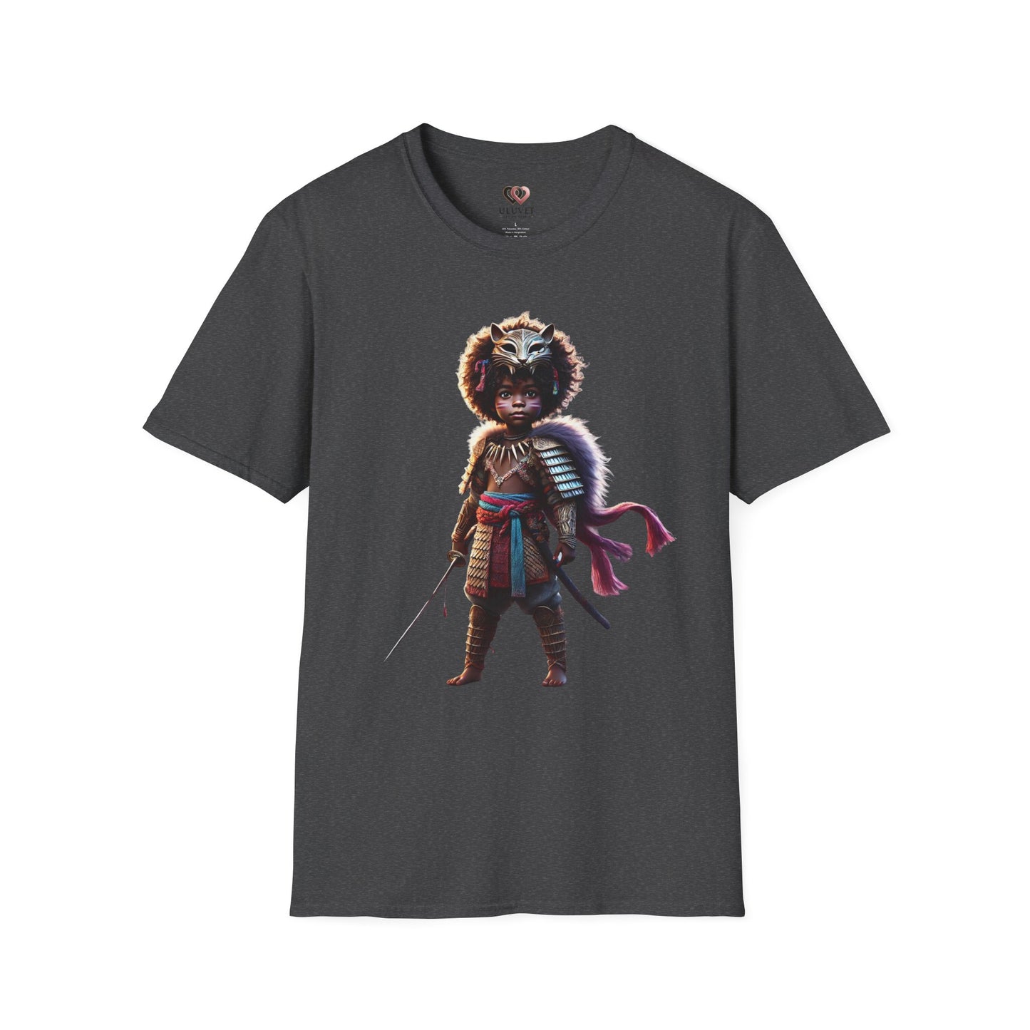 Warrior Spirit Unisex Softstyle T-Shirt - Vibrant Graphic Tee for Adventurers