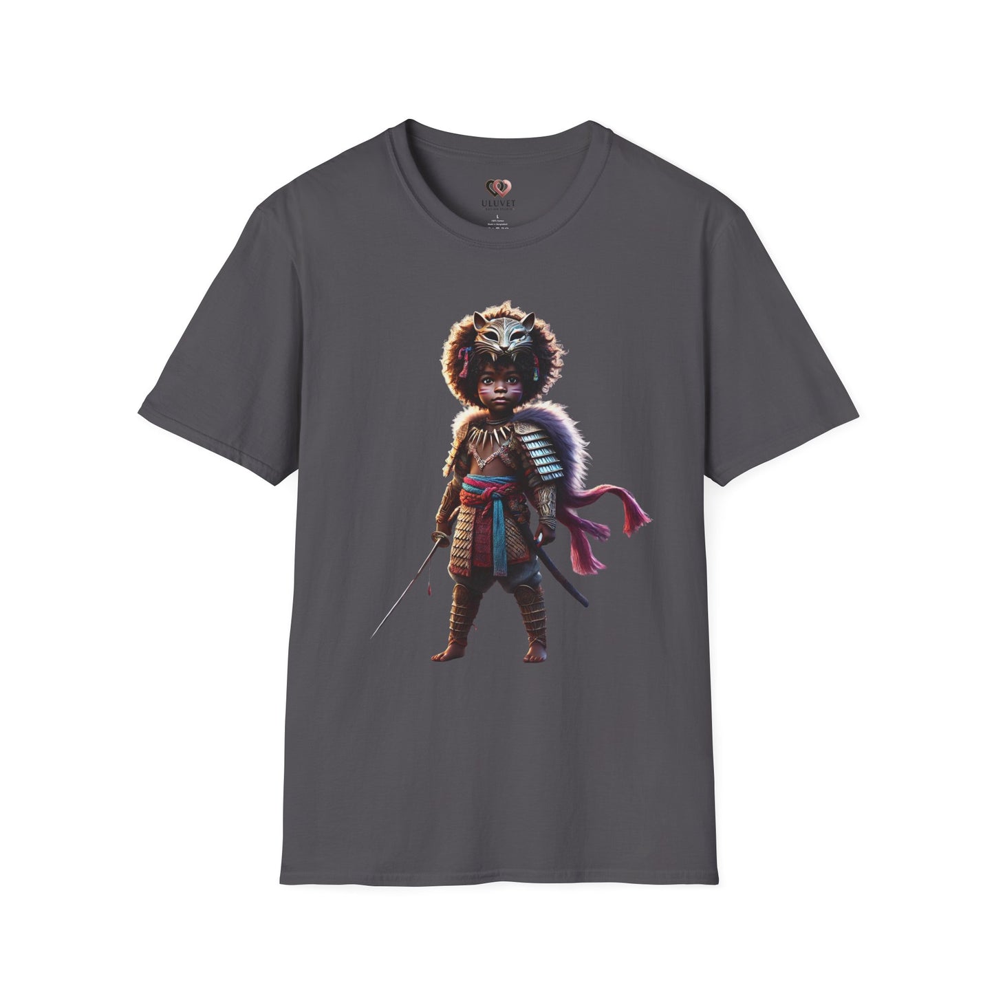 Warrior Spirit Unisex Softstyle T-Shirt - Vibrant Graphic Tee for Adventurers