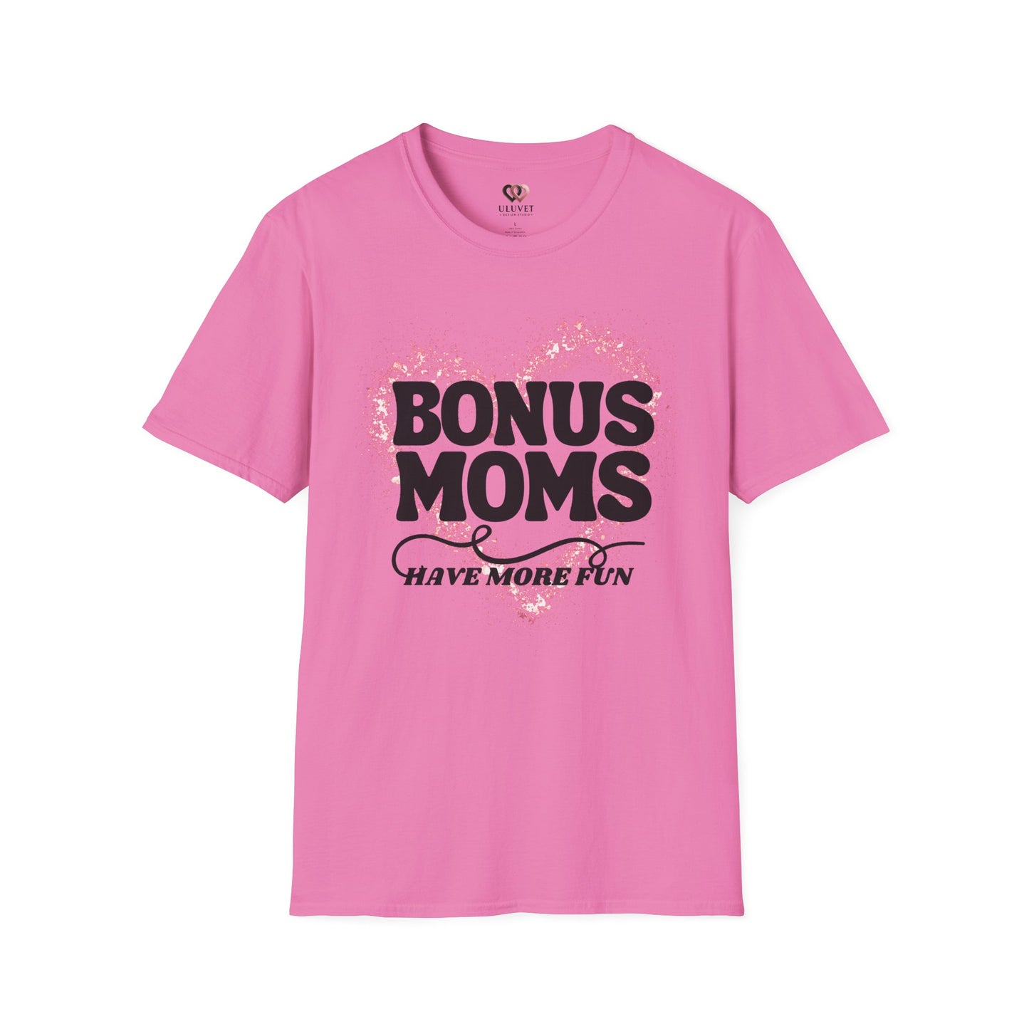 Bonus Moms T-Shirt - Perfect Gift for Step-Moms, Fun Gift for Mother's Day, Family Gatherings, Heartfelt Tees