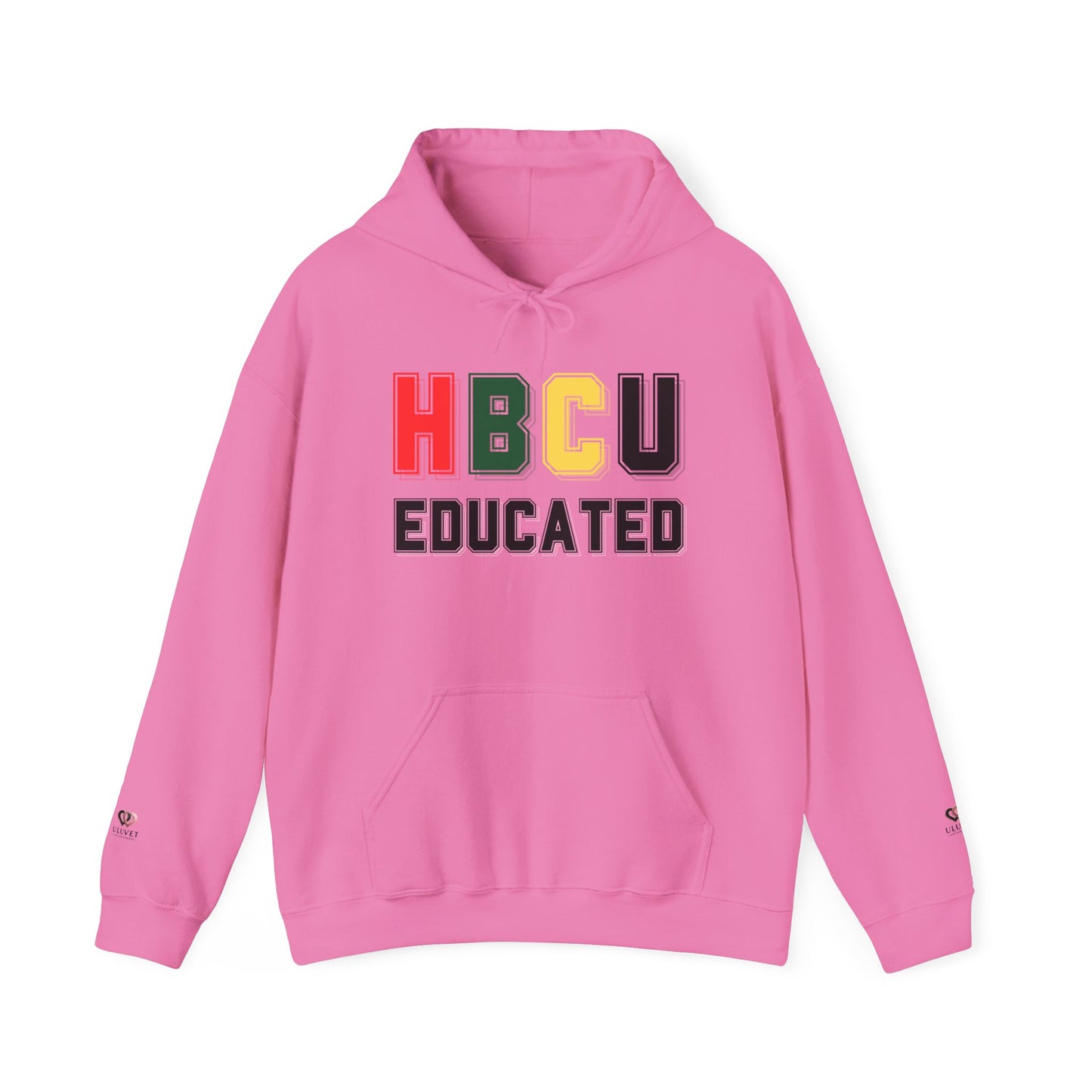 HBCU Educated Hoodie | Casual Wear for College Graduates, Perfect for School Spirit, Black History Month, Gifts