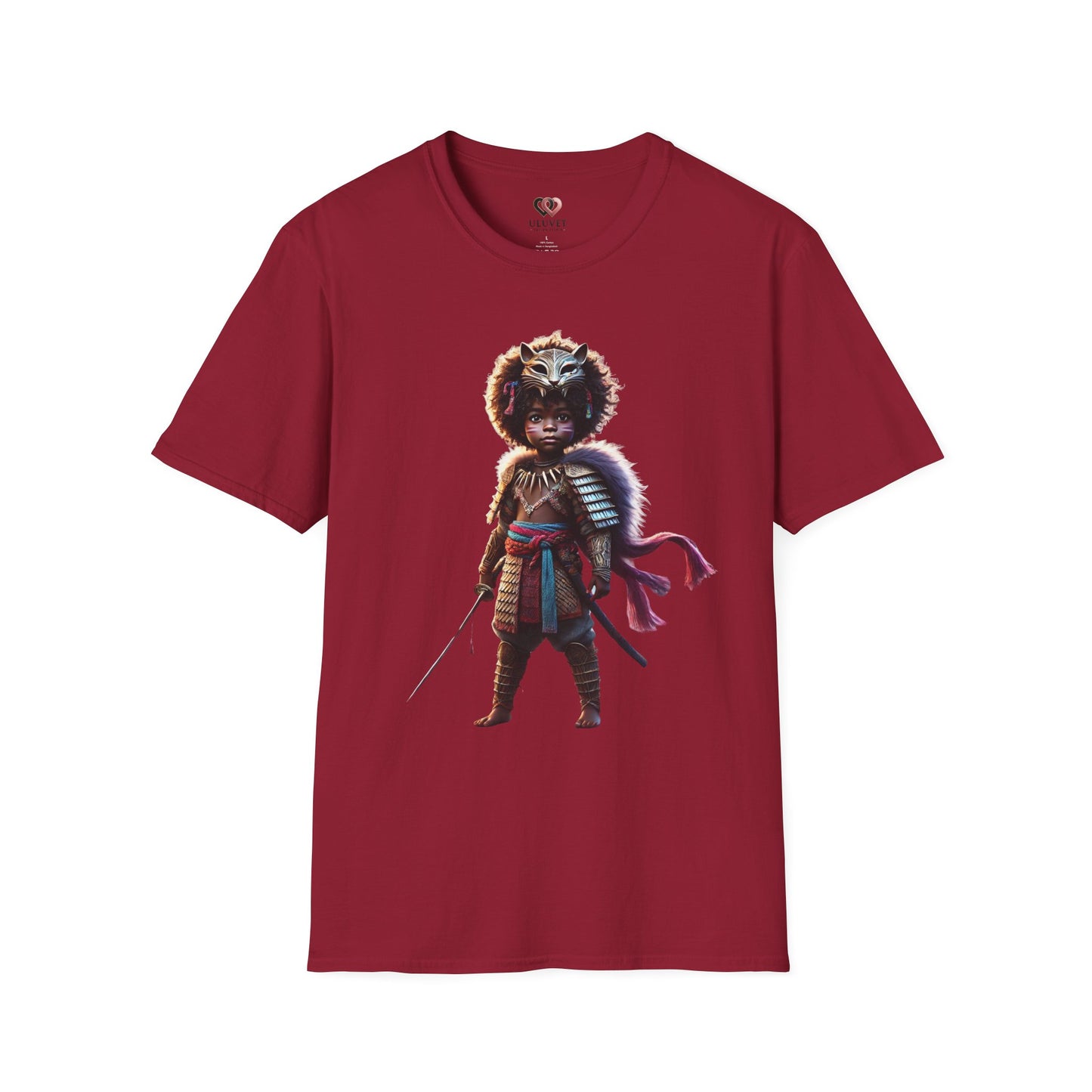 Warrior Spirit Unisex Softstyle T-Shirt - Vibrant Graphic Tee for Adventurers