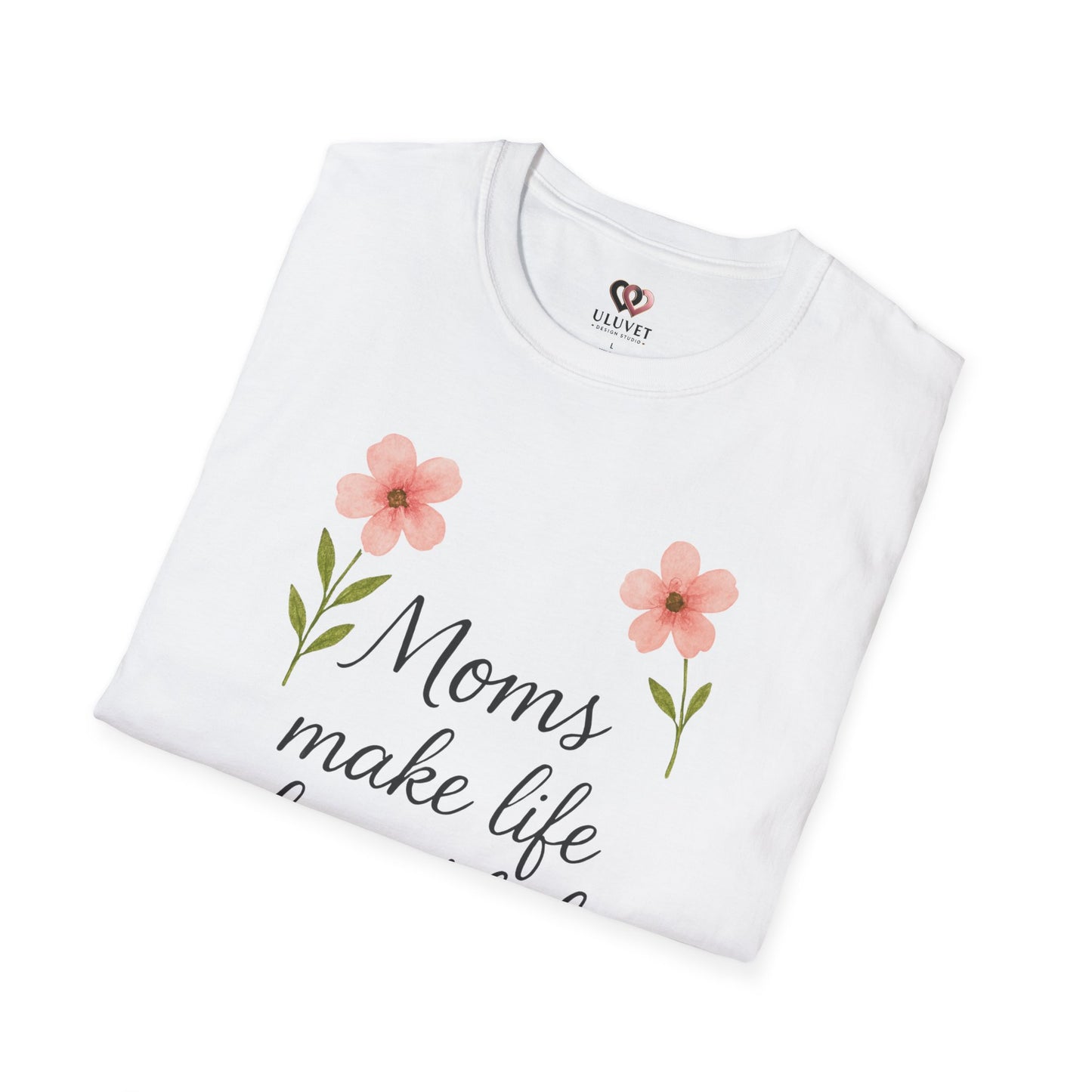 Mom's Life Beautiful T-Shirt, Perfect Gift for Moms, Mother's Day Tee, Floral Graphic Tee, Casual Wear, Mother's Day,