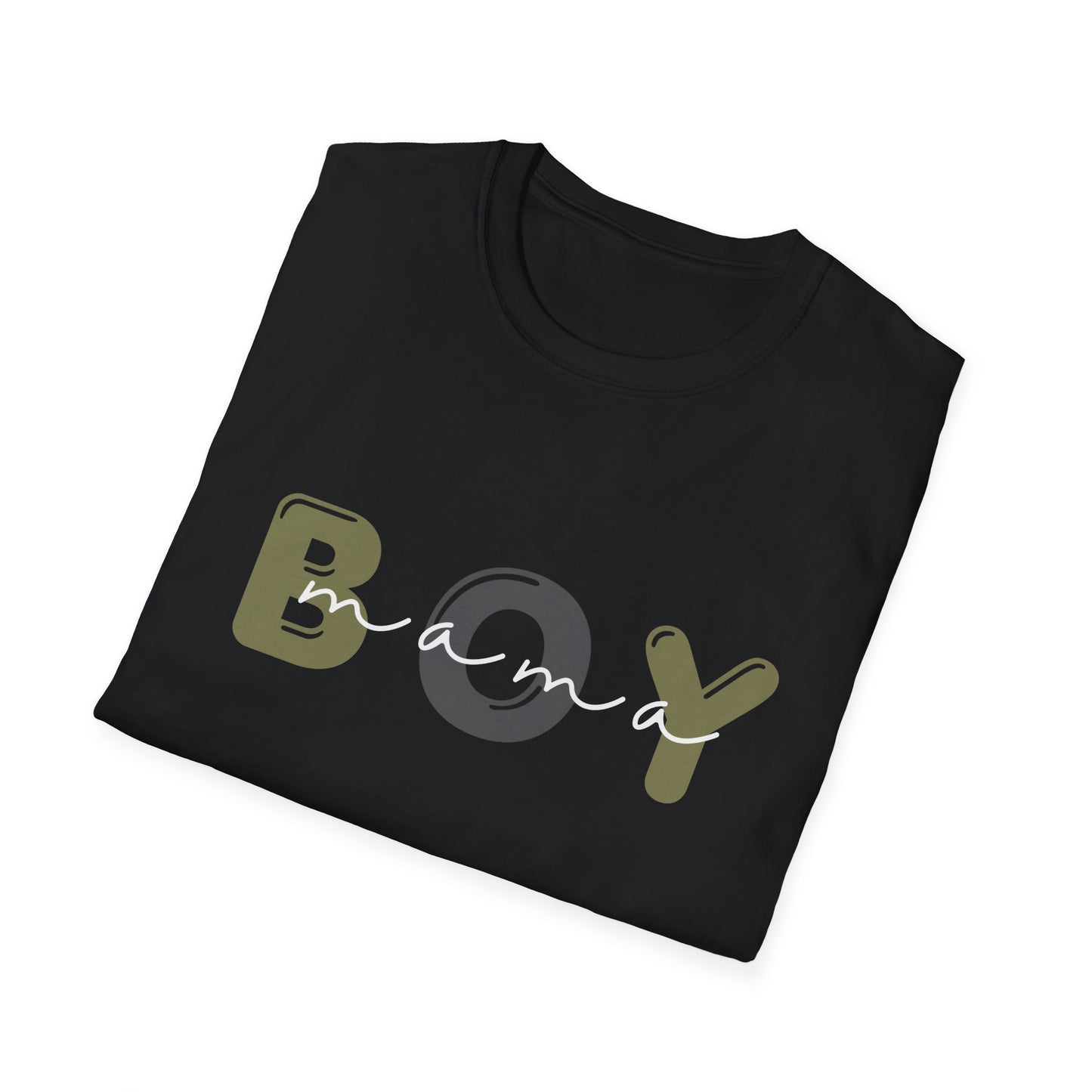 Boy Mama Unisex Softstyle T-Shirt, Casual Tee for Moms, Perfect Gift for Mother's Day, Summer Apparel, Family Matching Tee