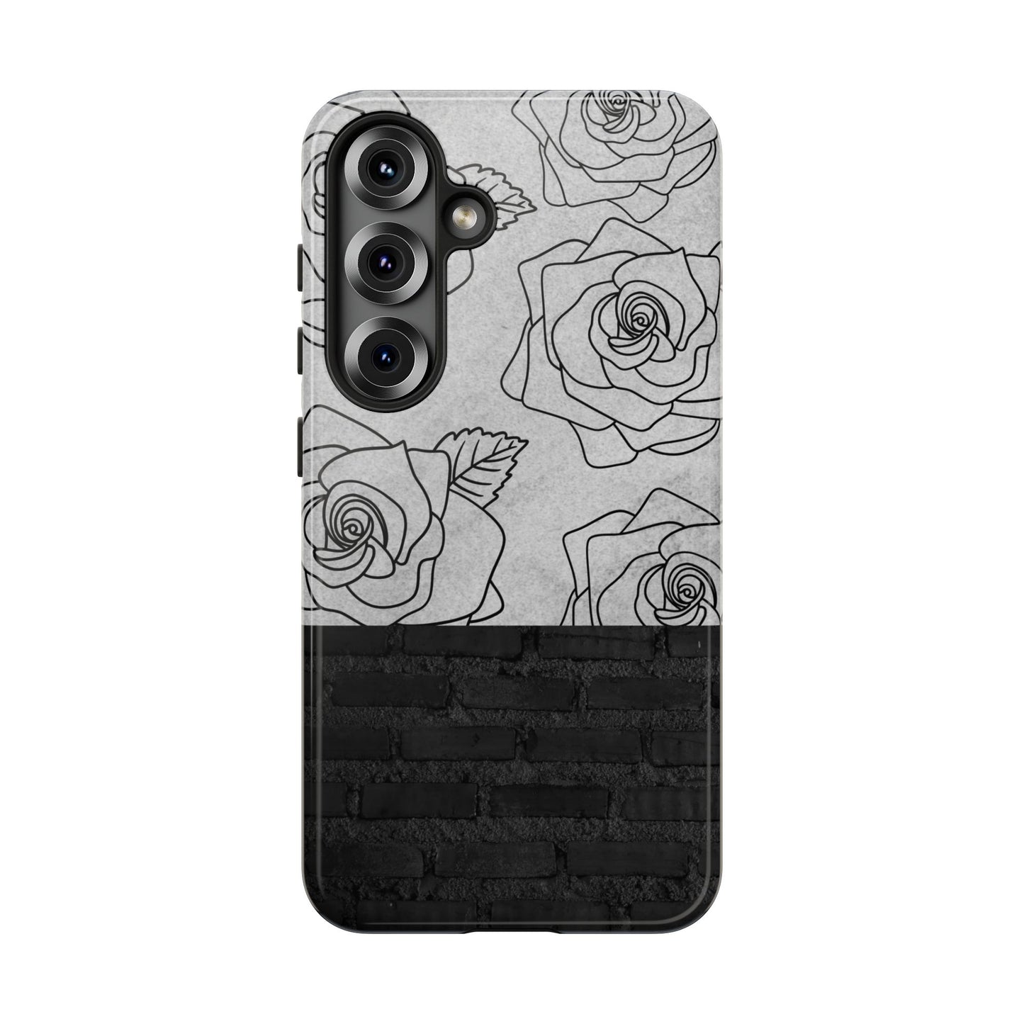 Tough Cases, Floral Stylish Modern Phone Cover, Flower Patterned Protective Case, Trendy Smartphone Shell, Botanical Design Phone Protector,