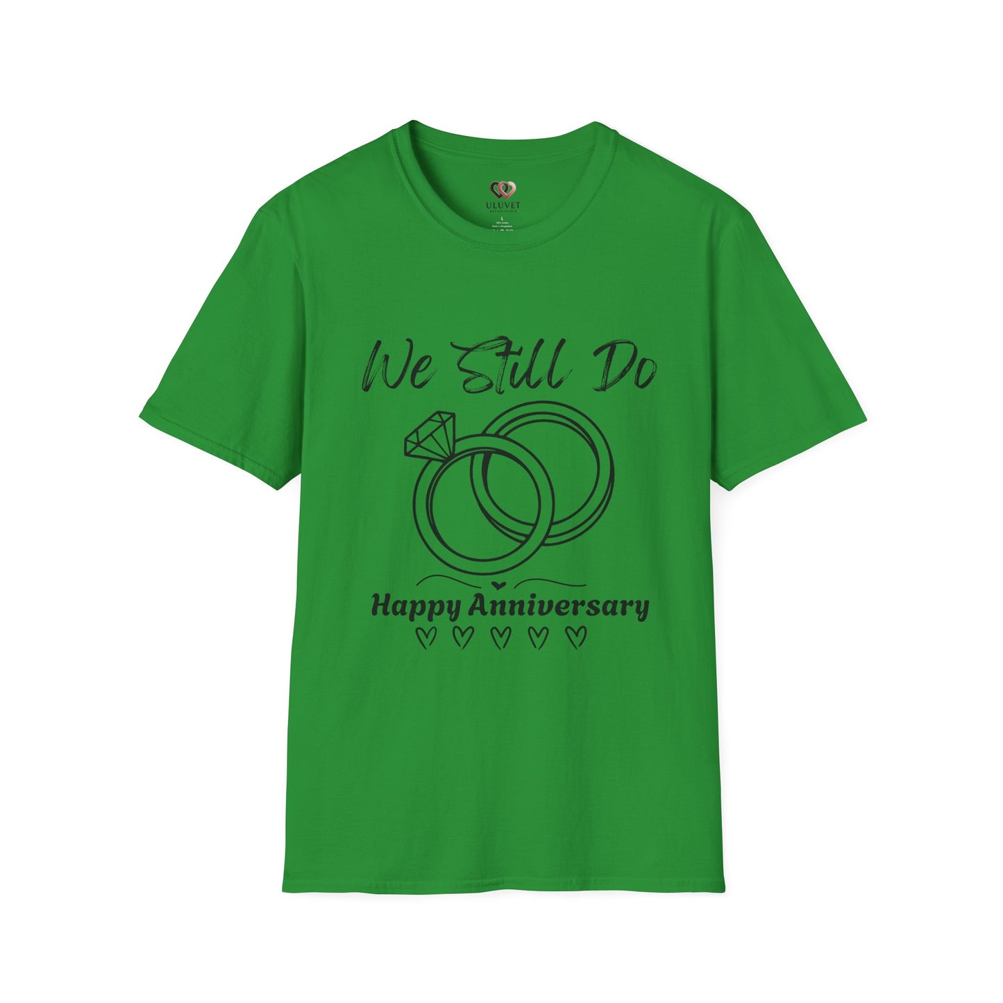 Happy Anniversary T-Shirt, Anniversary Gift, Couple Matching Apparel, Love Celebration Tee, Wedding Anniversary Clothing