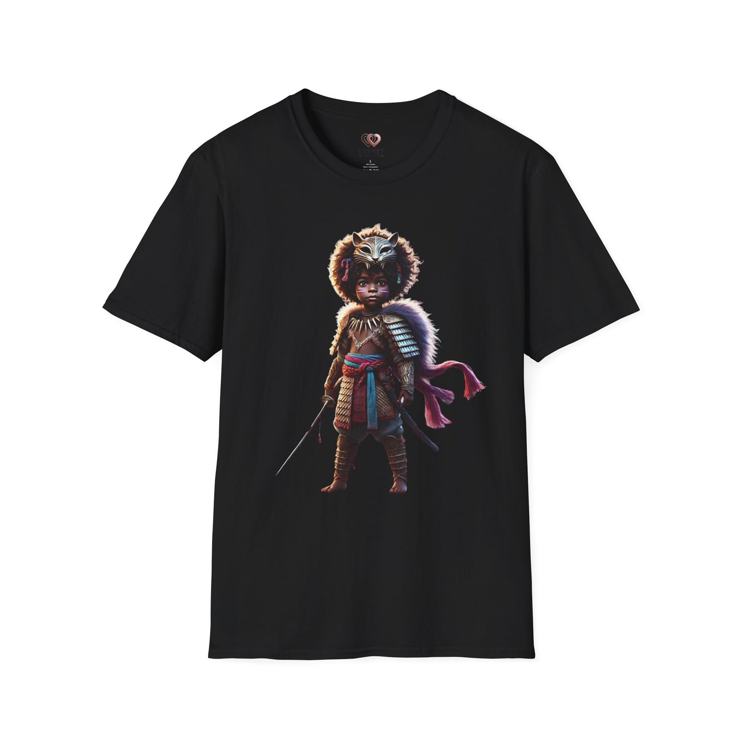 Warrior Spirit Unisex Softstyle T-Shirt - Vibrant Graphic Tee for Adventurers