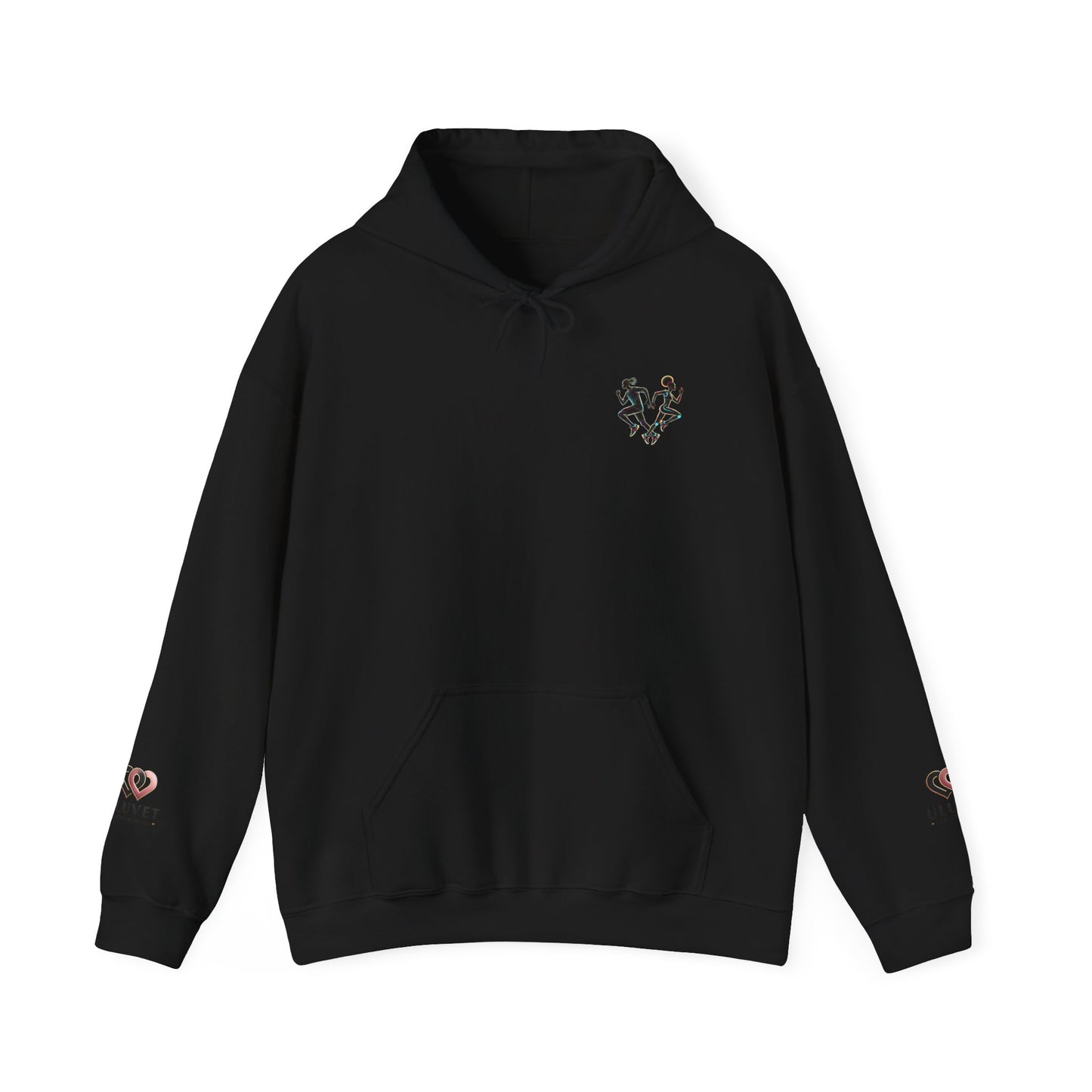 Dynamic Running Hooded Sweatshirt | Cozy Unisex Gift, Running Enthusiast Hoodie, Sportswear, Comfortable Style, Fitness Apparel