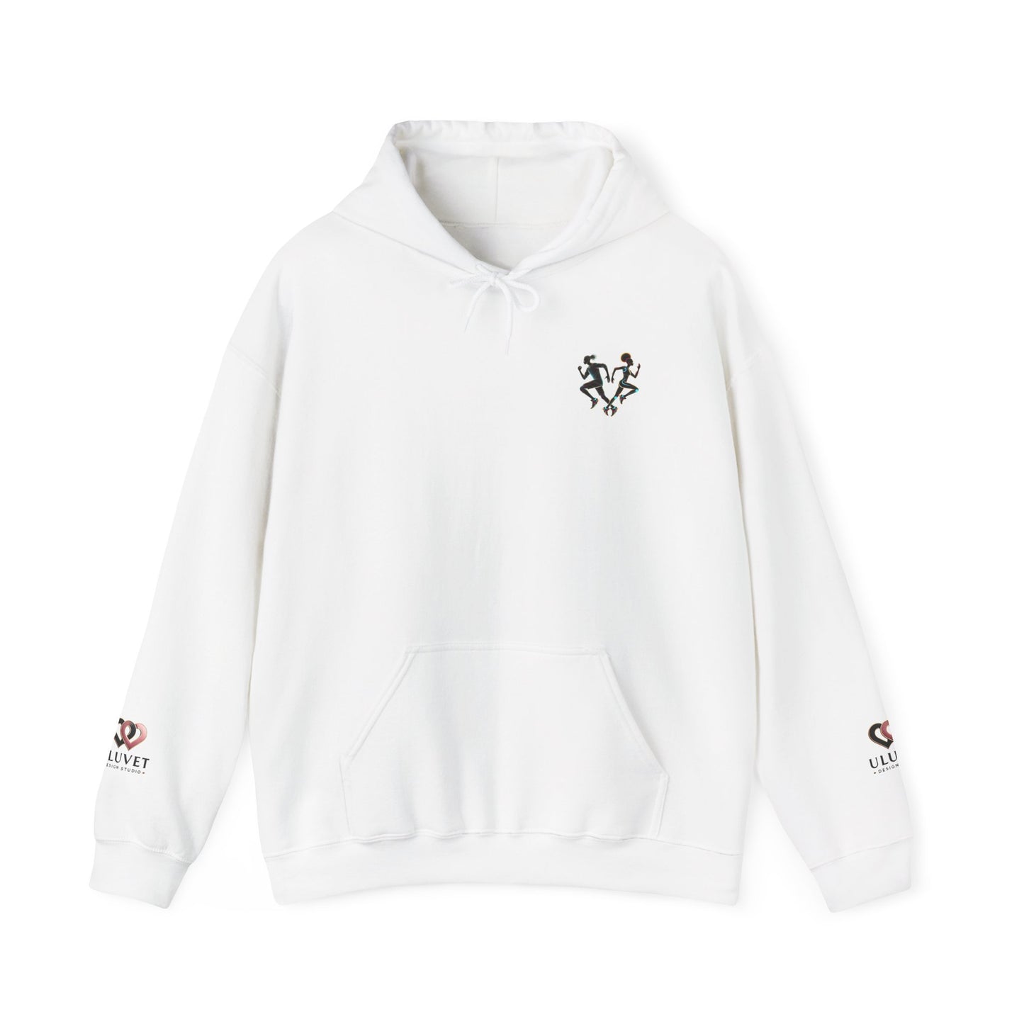 Dynamic Running Hooded Sweatshirt | Cozy Unisex Gift, Running Enthusiast Hoodie, Sportswear, Comfortable Style, Fitness Apparel
