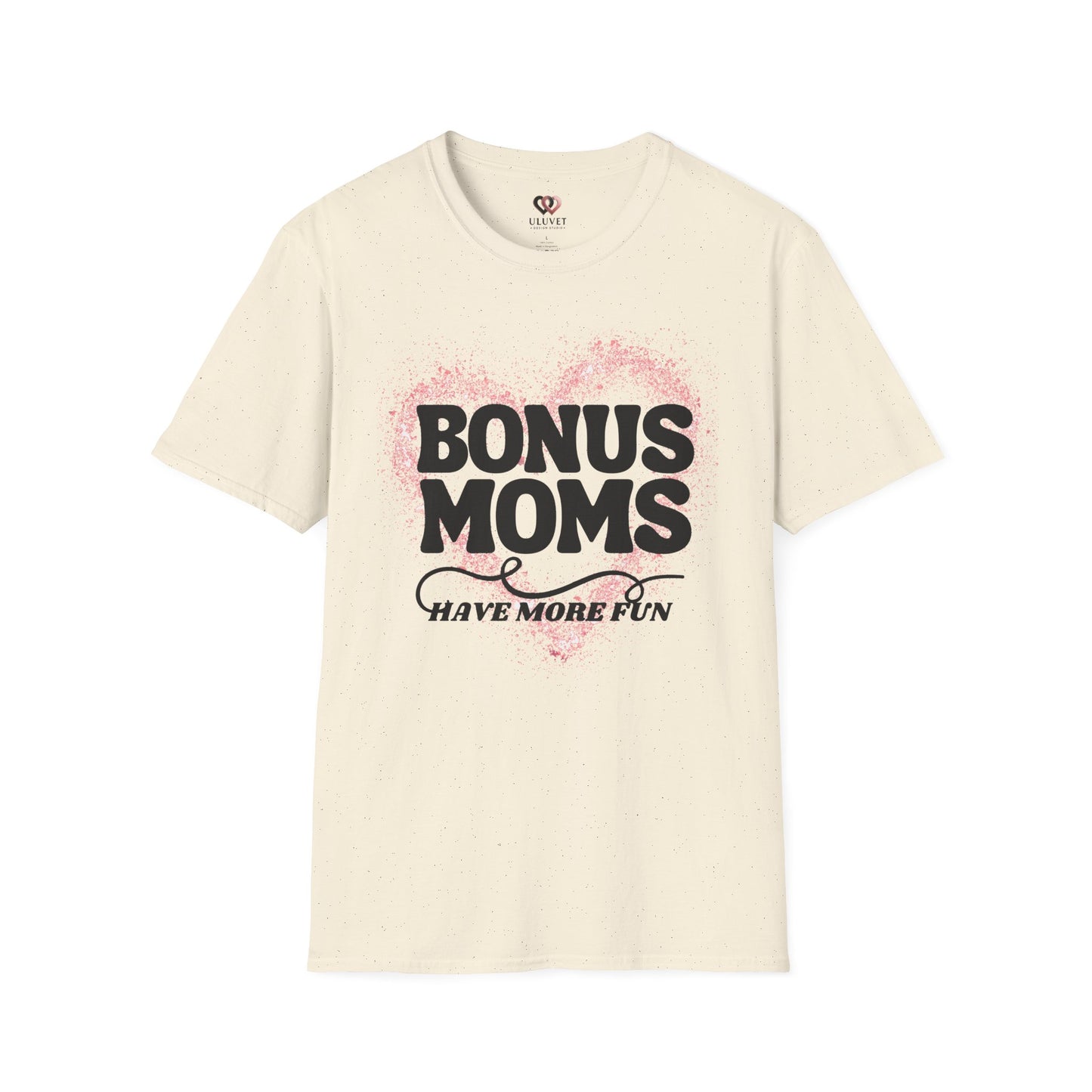 Bonus Moms T-Shirt - Perfect Gift for Step-Moms, Fun Gift for Mother's Day, Family Gatherings, Heartfelt Tees