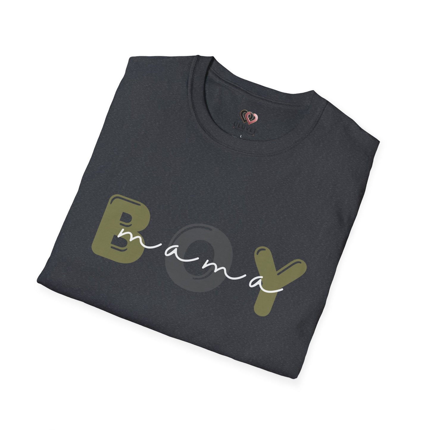 Boy Mama Unisex Softstyle T-Shirt, Casual Tee for Moms, Perfect Gift for Mother's Day, Summer Apparel, Family Matching Tee
