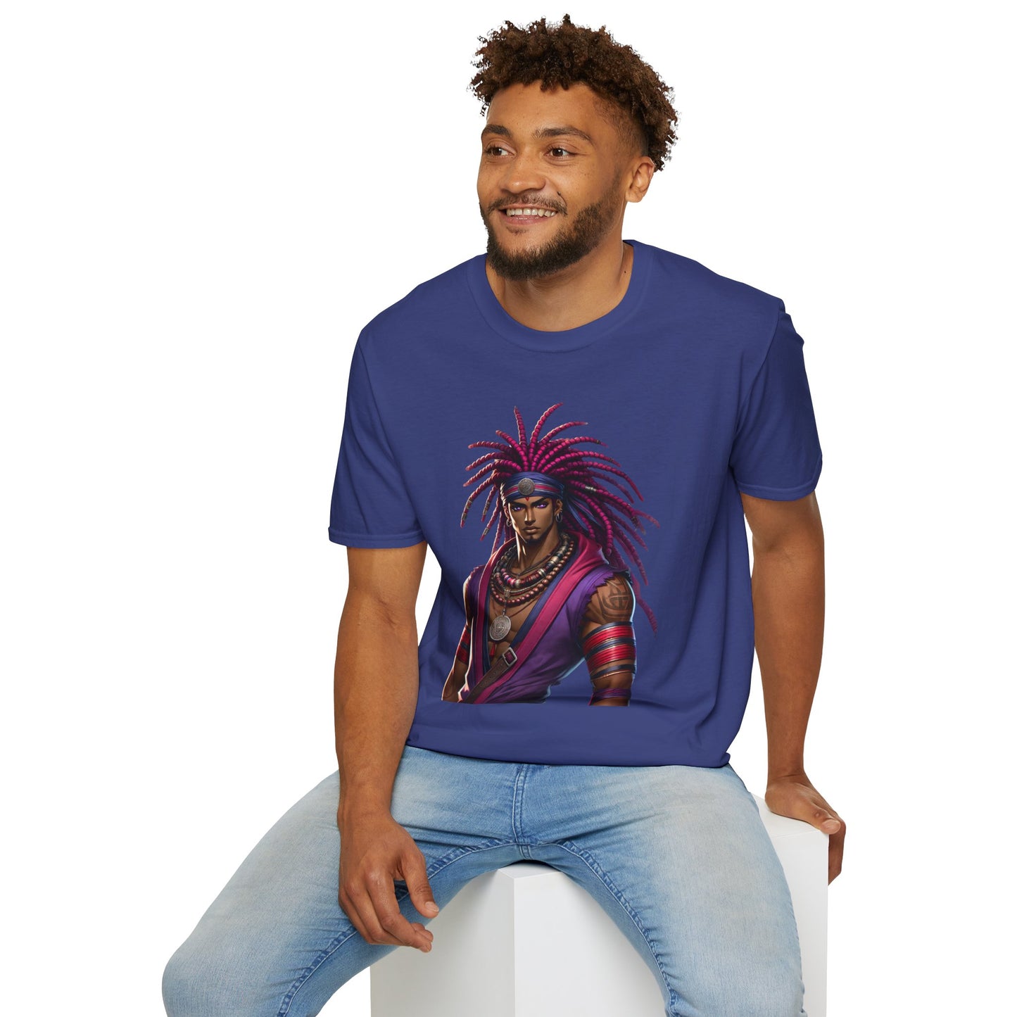 Bold Graphic T-Shirt for Gamers, Statement Tee, Unique Gift for Anime Lovers, Casual Wear, Streetwear