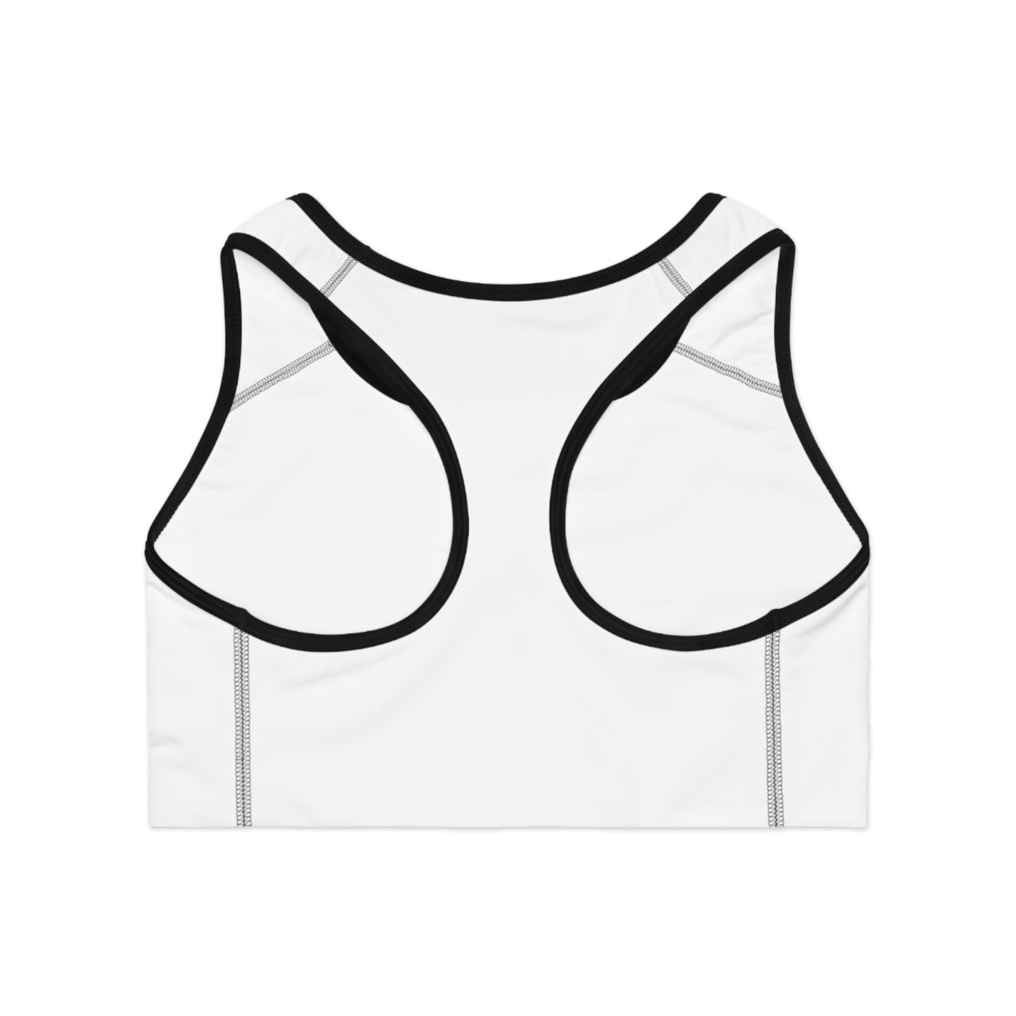 College Educated Sports Bra, Workout Top for Athletes, Cute Fitness Bra, College Pride Apparel, Gift for Graduates, Activewear