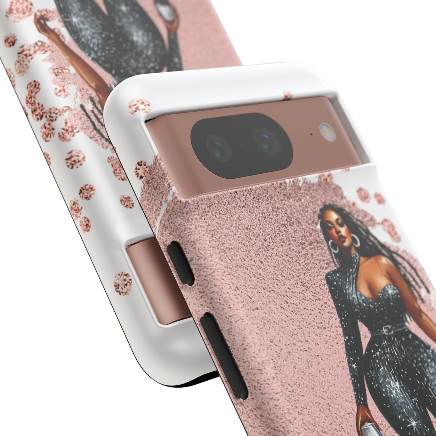 Glamorous Diva Cell Phone Case, Stylish Female Beauty Cover, Tough Cases for Women, Fabulous Girl Boss Accessories, Fashionable Lady Phone