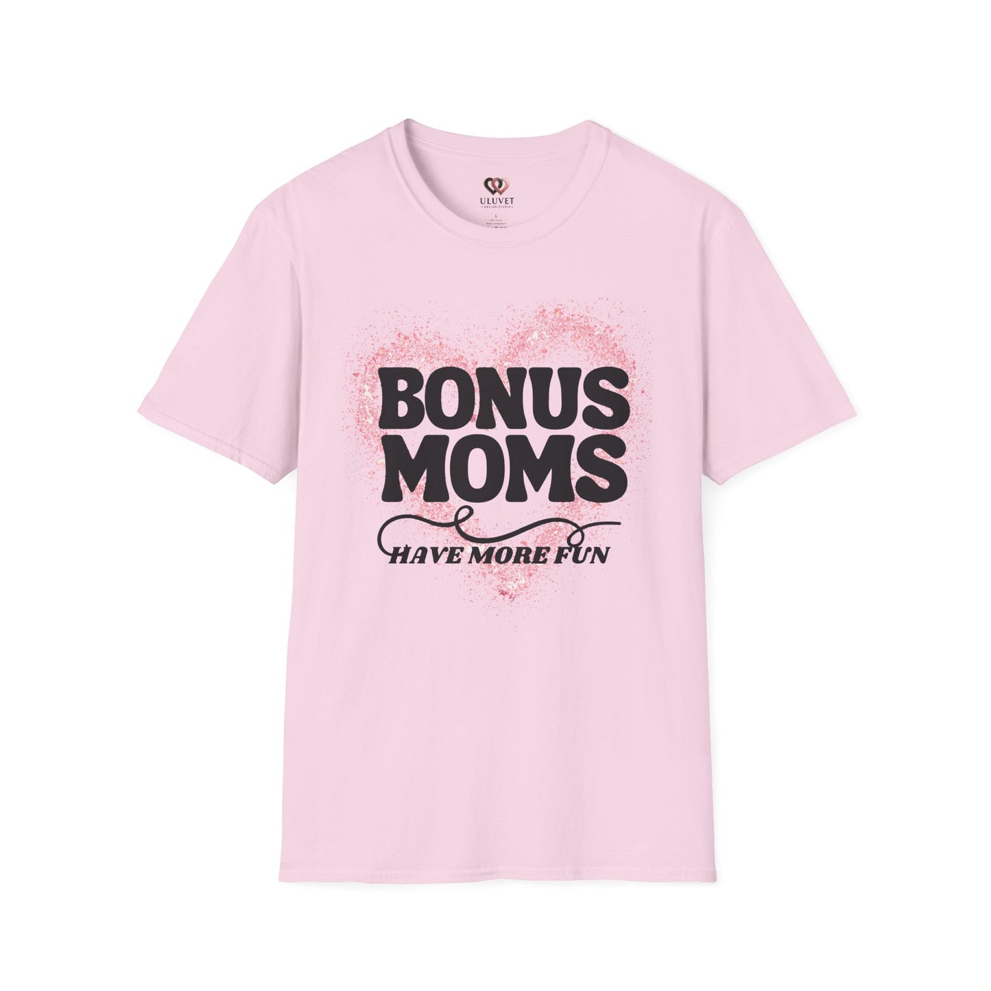 Bonus Moms T-Shirt - Perfect Gift for Step-Moms, Fun Gift for Mother's Day, Family Gatherings, Heartfelt Tees