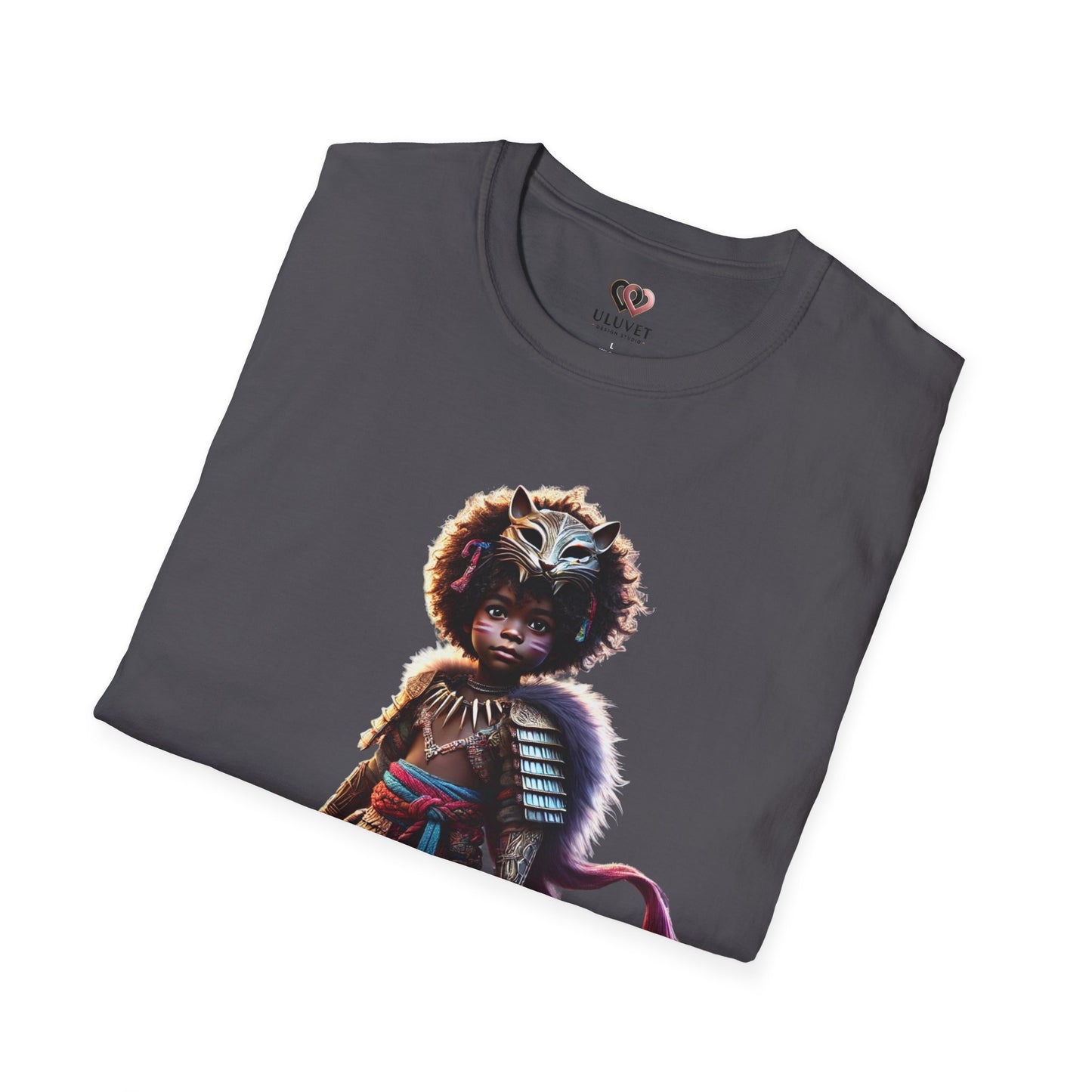 Warrior Spirit Unisex Softstyle T-Shirt - Vibrant Graphic Tee for Adventurers