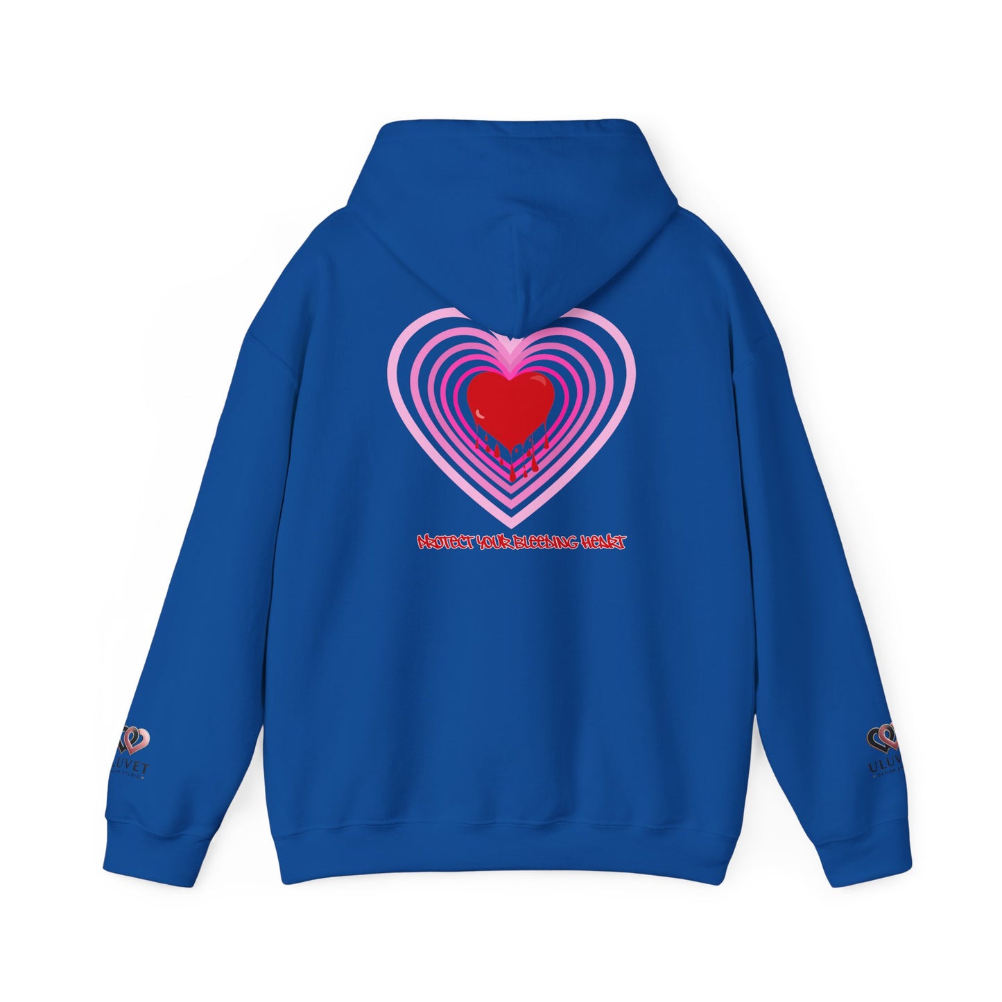Valentine's Day Heart Hoodie, Cute Love Sweatshirt, Cozy Gift for Him/Her, Casual Loungewear, Comfortable Unisex Sweatshirt