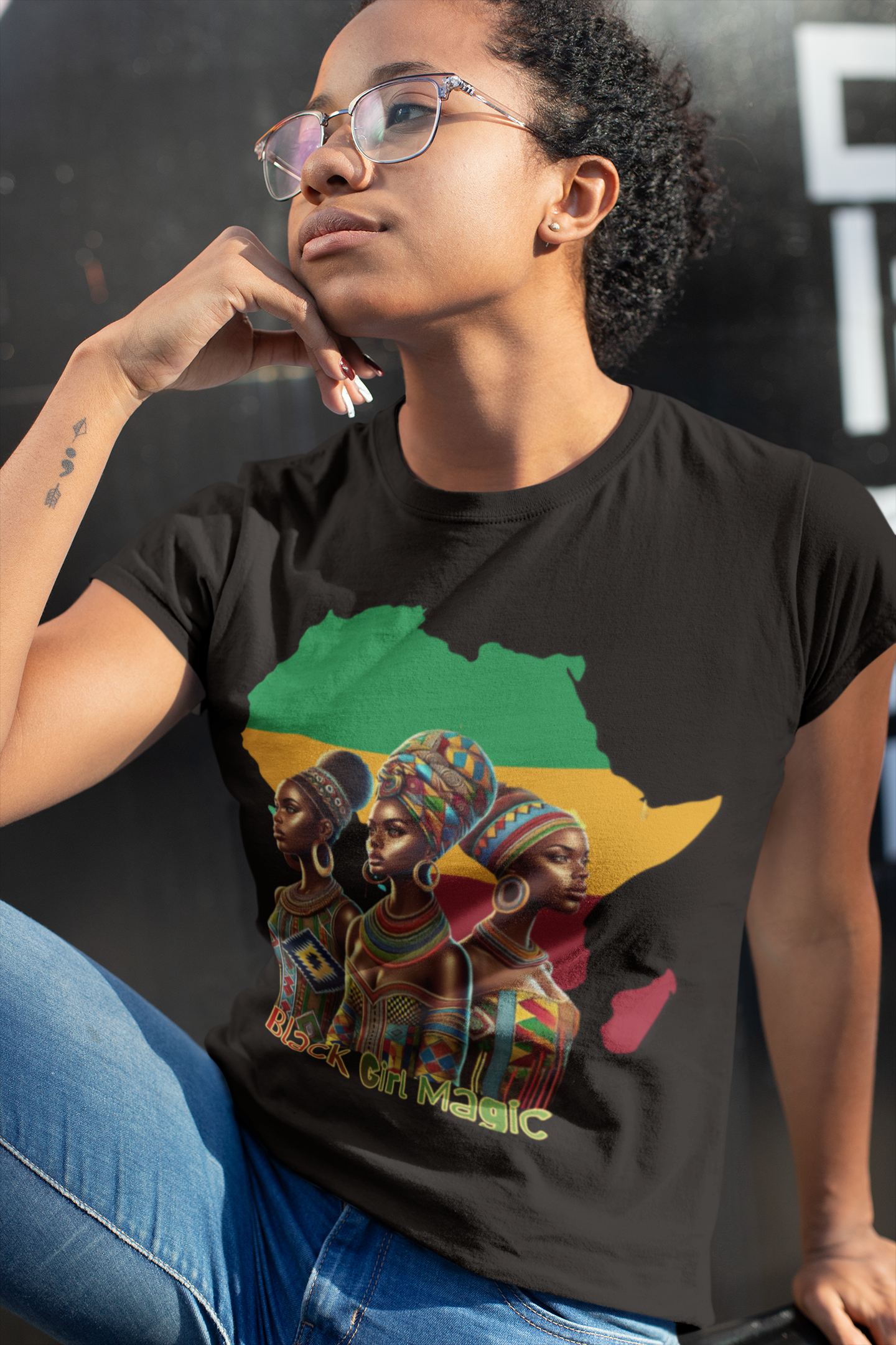 Black Girl Magic T-Shirt — African Pride Graphic Tee
