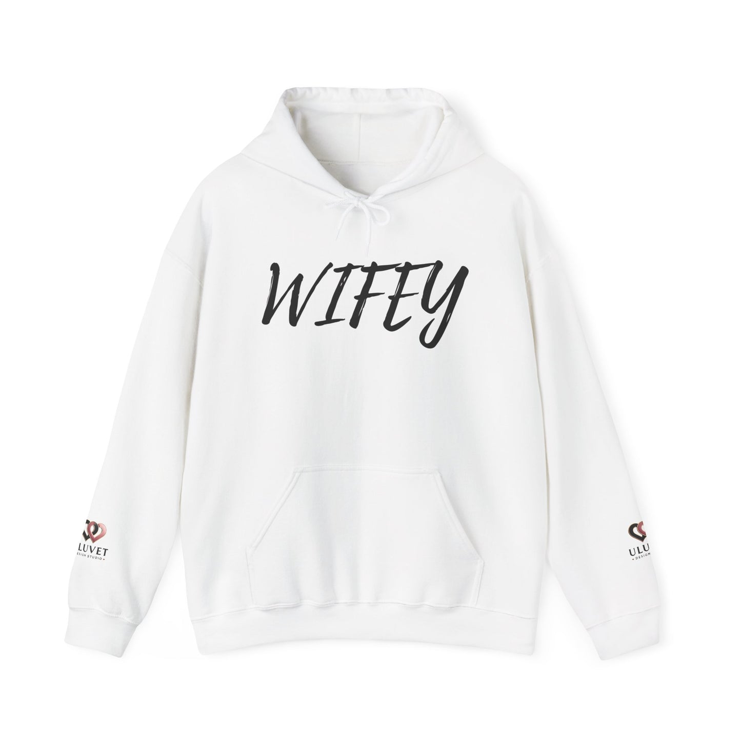Wifey Hoodie - Cozy Unisex Sweatshirt for Gifts, Bridal Shower, Anniversary, Casual Wear, Everyday Comfort