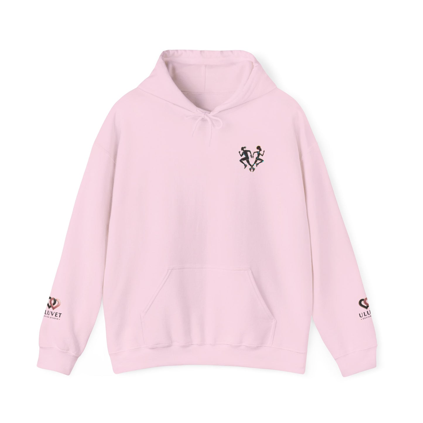 Dynamic Running Hooded Sweatshirt | Cozy Unisex Gift, Running Enthusiast Hoodie, Sportswear, Comfortable Style, Fitness Apparel
