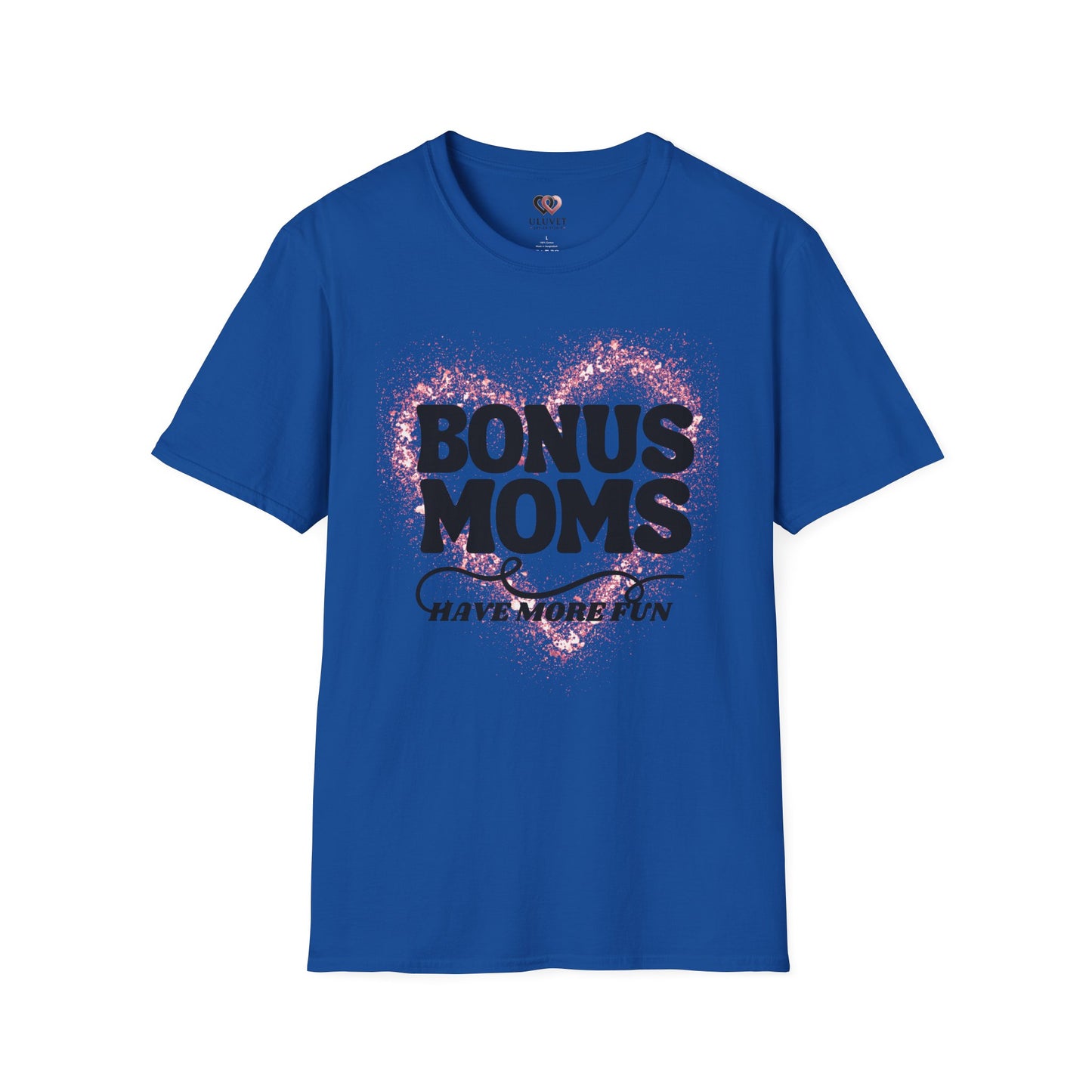 Bonus Moms T-Shirt - Perfect Gift for Step-Moms, Fun Gift for Mother's Day, Family Gatherings, Heartfelt Tees