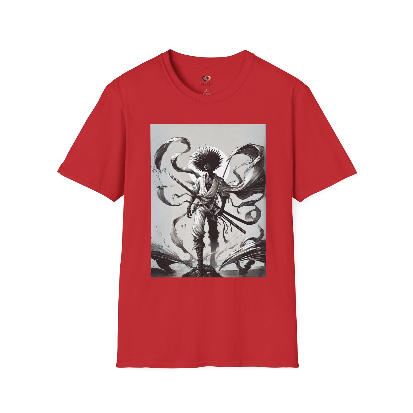 Epic Graphic Tee, Unisex Softstyle T-Shirt with Artistic Design, Perfect for Anime Lovers, Graphic Tee for Gifting, Casual Wear