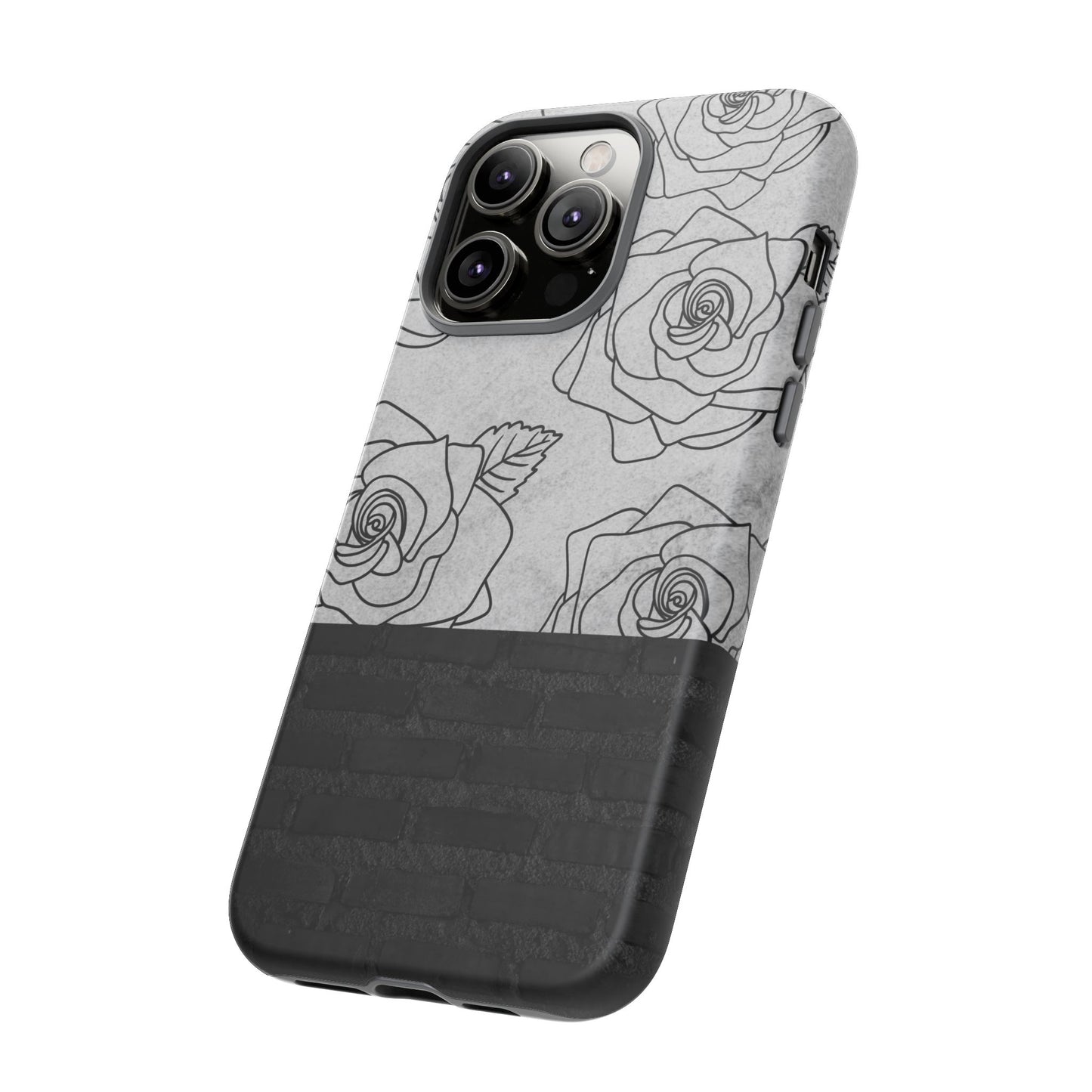 Tough Cases, Floral Stylish Modern Phone Cover, Flower Patterned Protective Case, Trendy Smartphone Shell, Botanical Design Phone Protector,