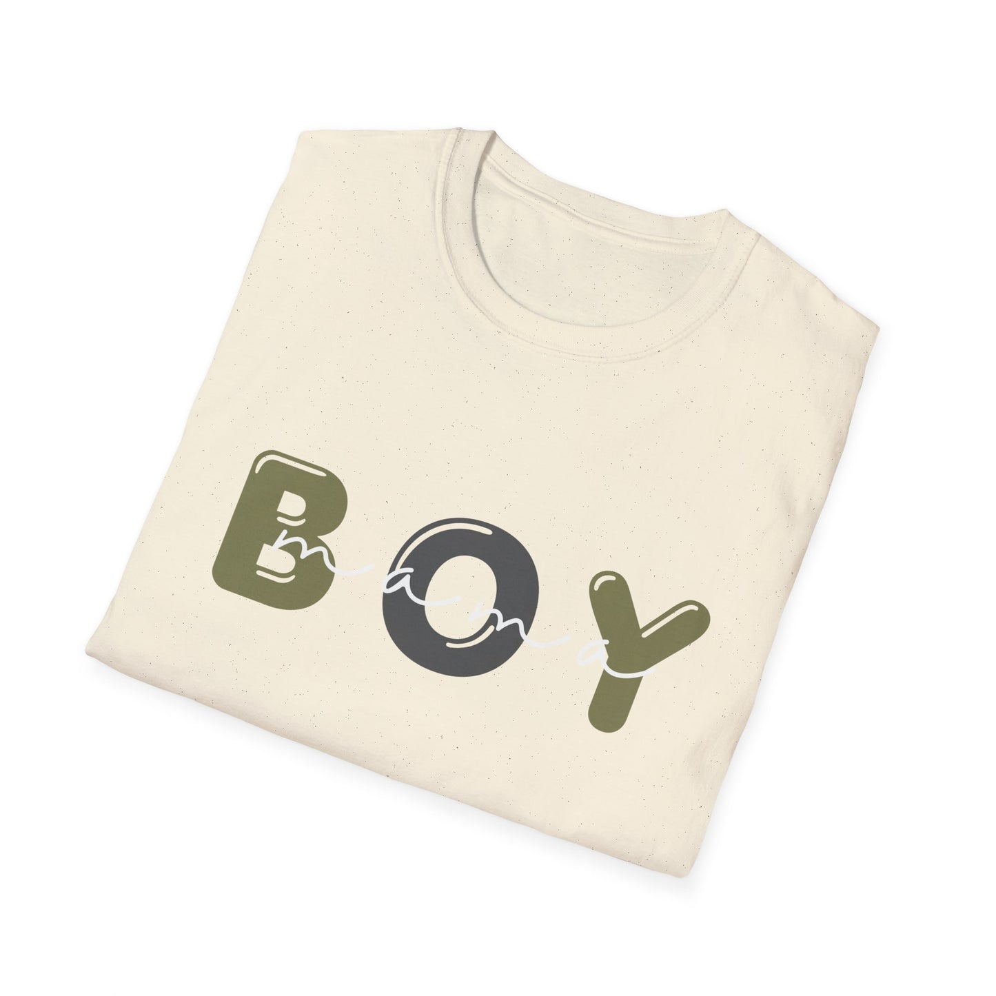 Boy Mama Unisex Softstyle T-Shirt, Casual Tee for Moms, Perfect Gift for Mother's Day, Summer Apparel, Family Matching Tee