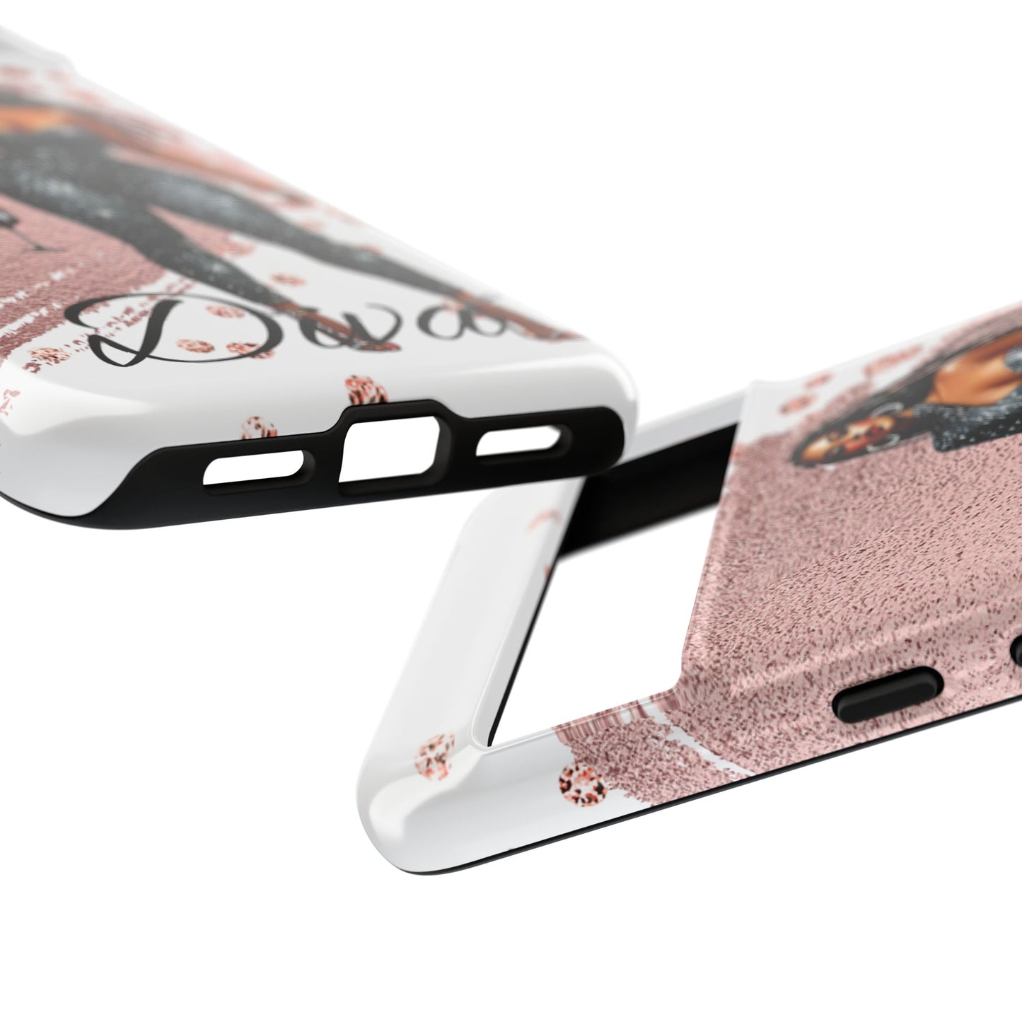 Glamorous Diva Cell Phone Case, Stylish Female Beauty Cover, Tough Cases for Women, Fabulous Girl Boss Accessories, Fashionable Lady Phone