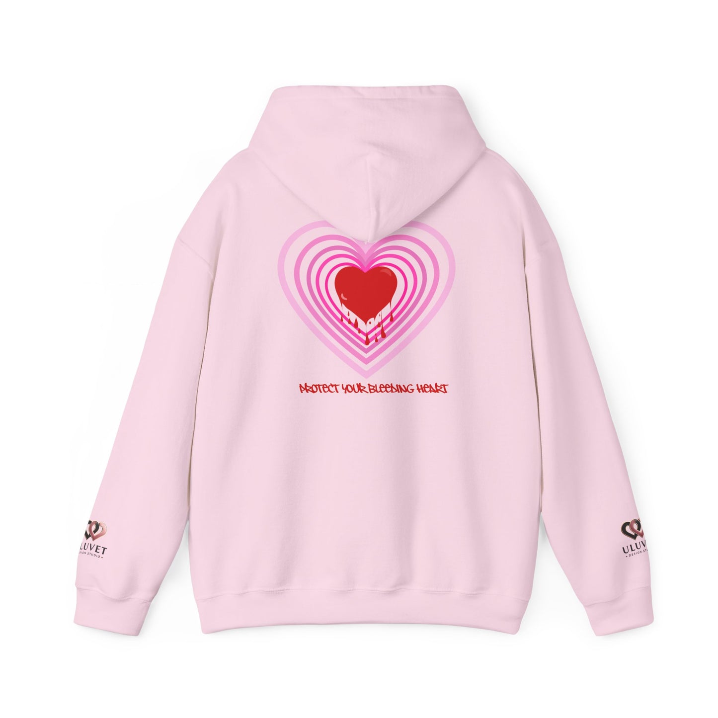 Valentine's Day Heart Hoodie, Cute Love Sweatshirt, Cozy Gift for Him/Her, Casual Loungewear, Comfortable Unisex Sweatshirt