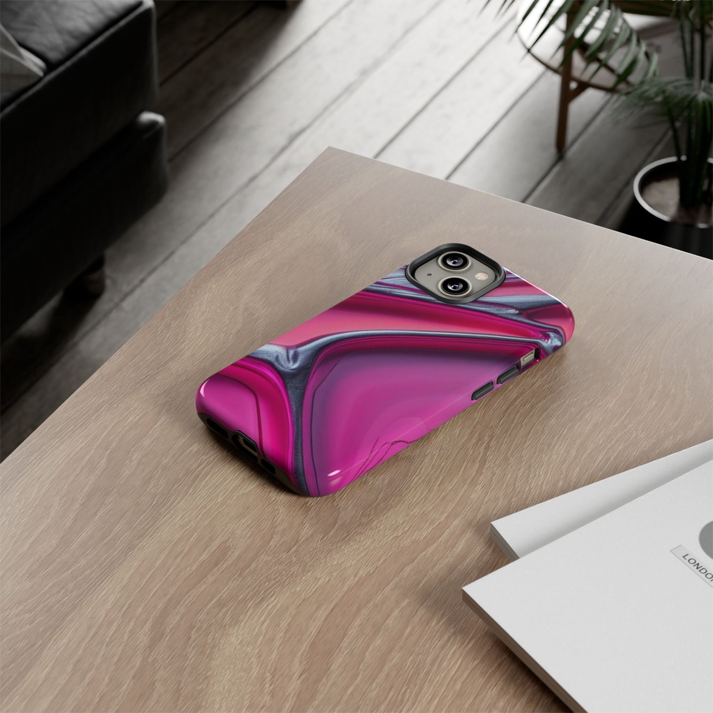 Abstract Phone Case - Stylish, Durable, Trendy Design for Phones - Unique Gift for Friends, Birthday Present, Tech Accessory, Modern Decor