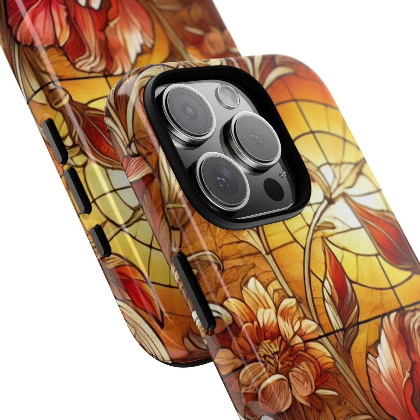 Floral iPhone Case | Tough Cases | Artistic Phone Cover | Flower Design | Stylish Mobile Protector | Unique Gift Idea