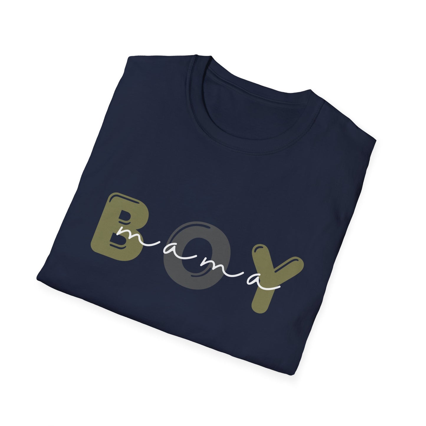 Boy Mama Unisex Softstyle T-Shirt, Casual Tee for Moms, Perfect Gift for Mother's Day, Summer Apparel, Family Matching Tee