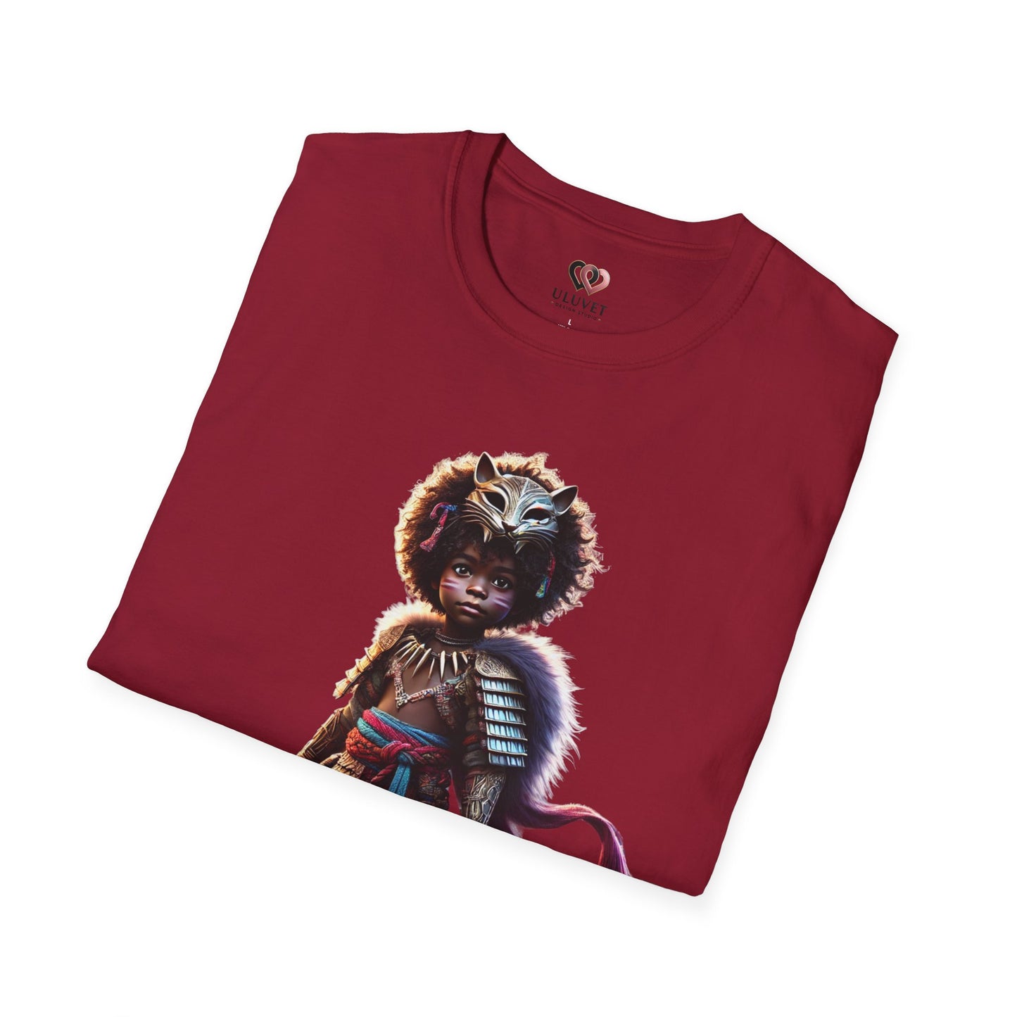 Warrior Spirit Unisex Softstyle T-Shirt - Vibrant Graphic Tee for Adventurers
