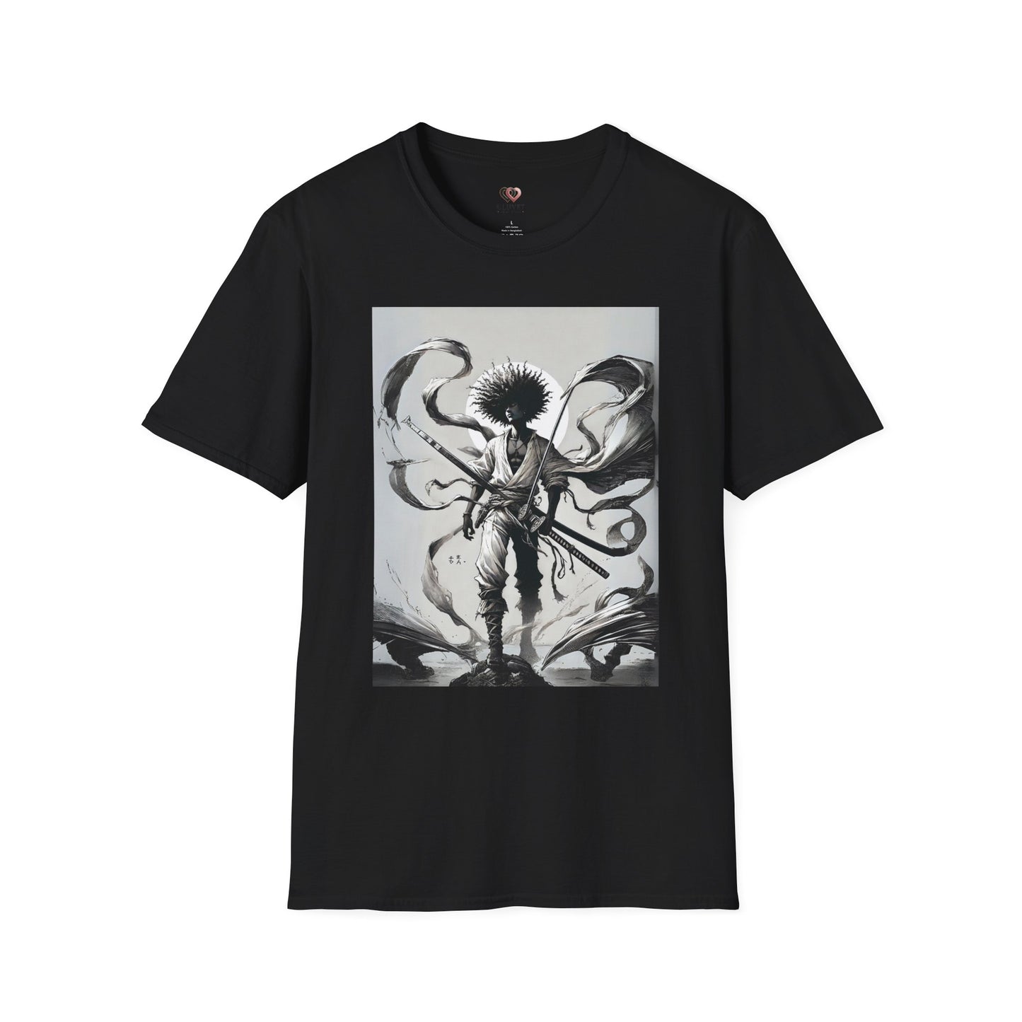 Epic Graphic Tee, Unisex Softstyle T-Shirt with Artistic Design, Perfect for Anime Lovers, Graphic Tee for Gifting, Casual Wear
