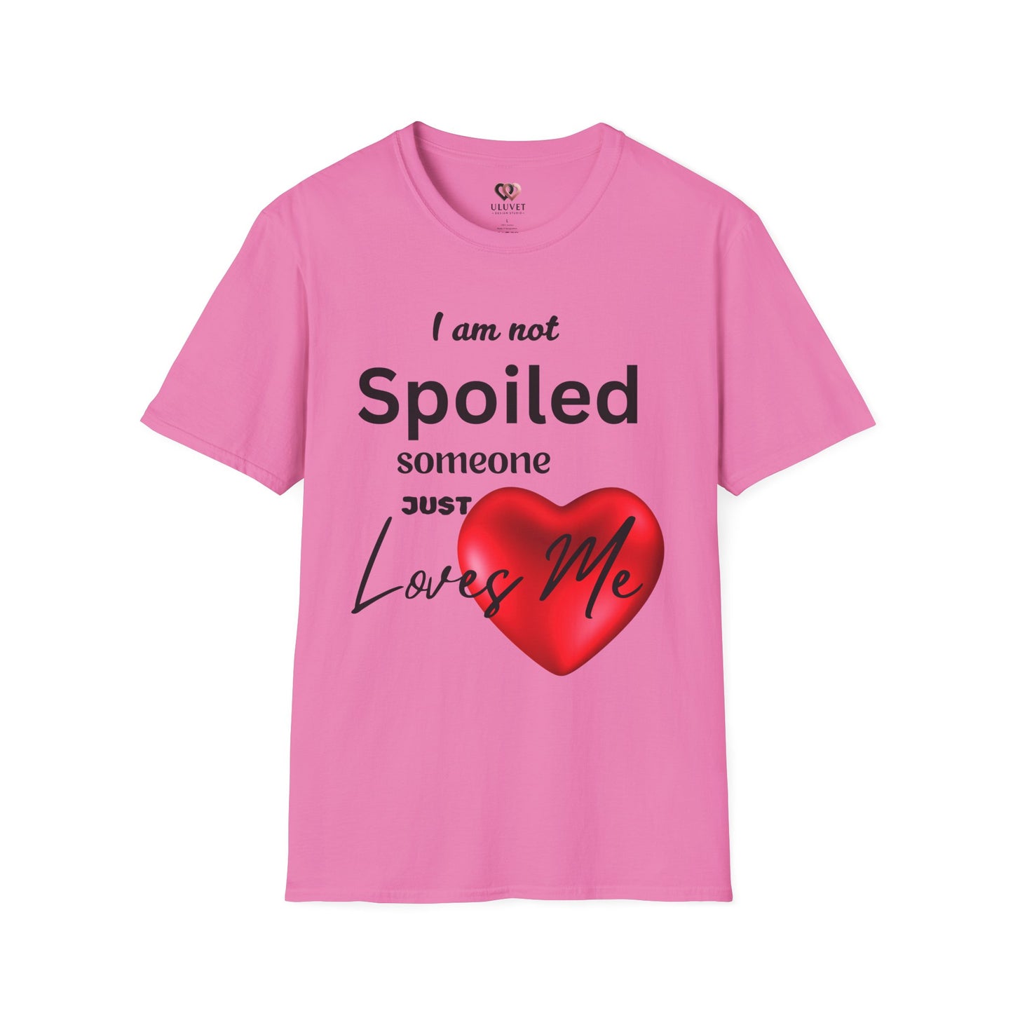 Fun Heart Graphic Tee for Spoiled Ones - Perfect Gift for Birthdays, Anniversaries, Galentine's Day, Summer Outfits, Casual Wear