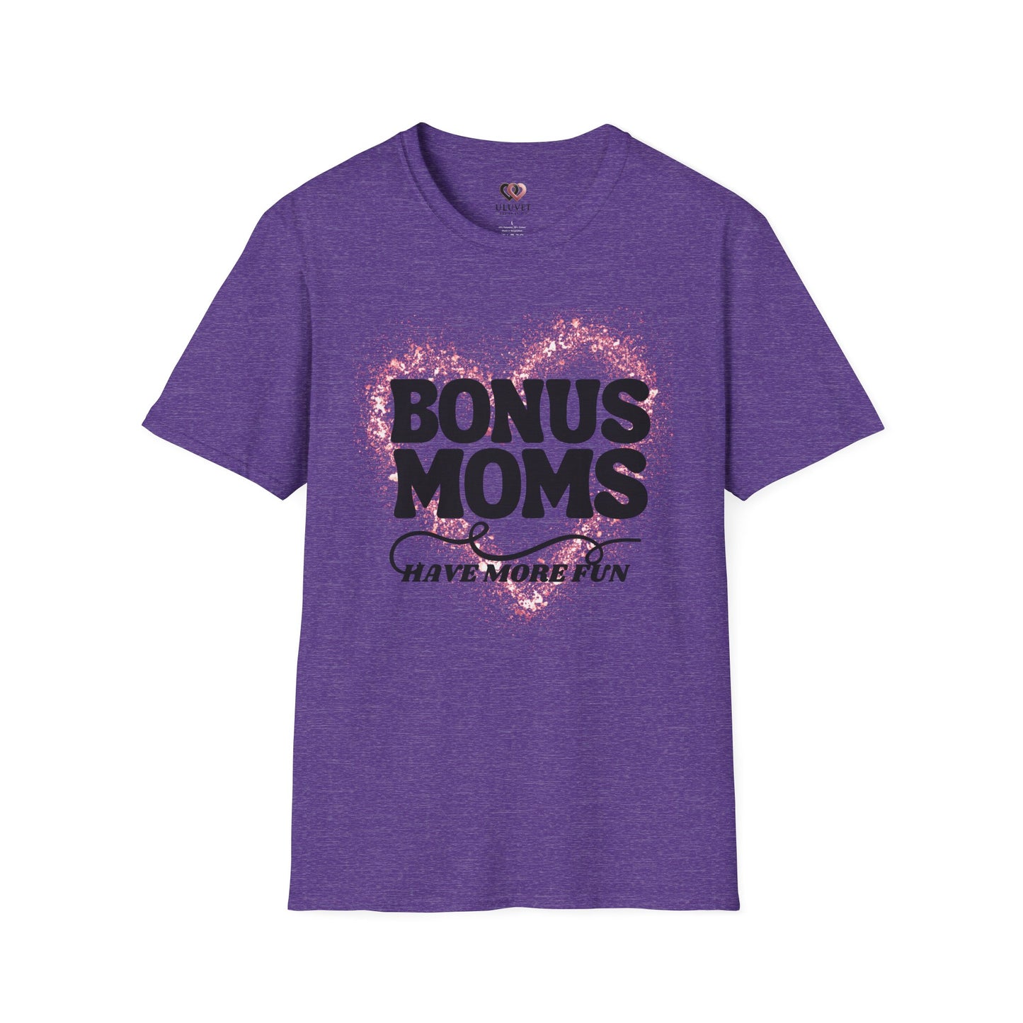 Bonus Moms T-Shirt - Perfect Gift for Step-Moms, Fun Gift for Mother's Day, Family Gatherings, Heartfelt Tees