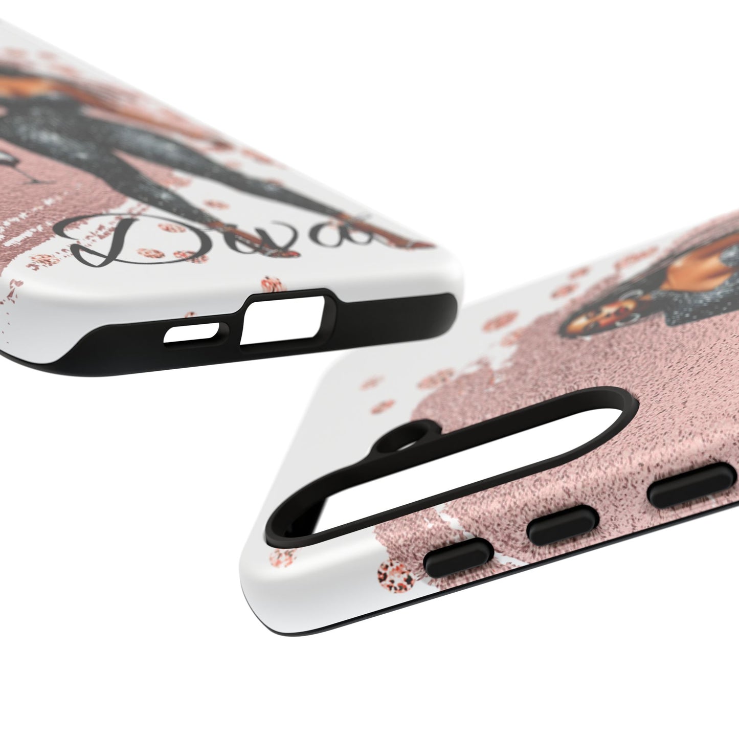 Glamorous Diva Cell Phone Case, Stylish Female Beauty Cover, Tough Cases for Women, Fabulous Girl Boss Accessories, Fashionable Lady Phone