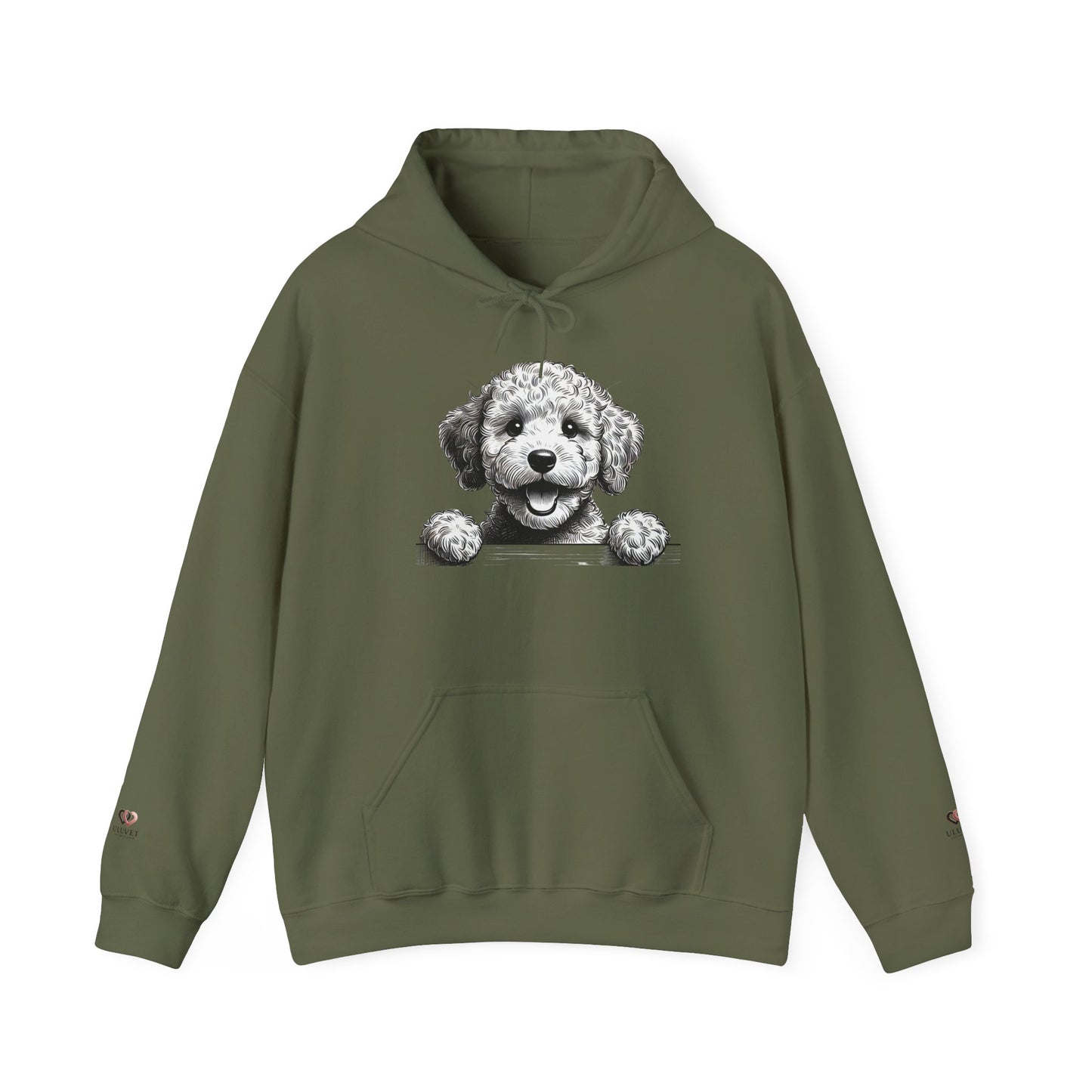 Cute Dog Hoodie: Cozy Sweatshirt for Pet Lovers, Gifts for Dog Owners, Pet Birthday, Casual Wear, Animal Lover Apparel