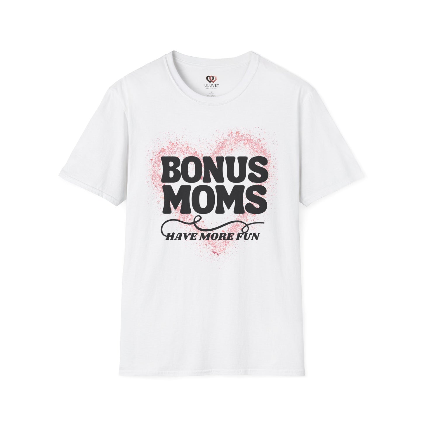 Bonus Moms T-Shirt - Perfect Gift for Step-Moms, Fun Gift for Mother's Day, Family Gatherings, Heartfelt Tees