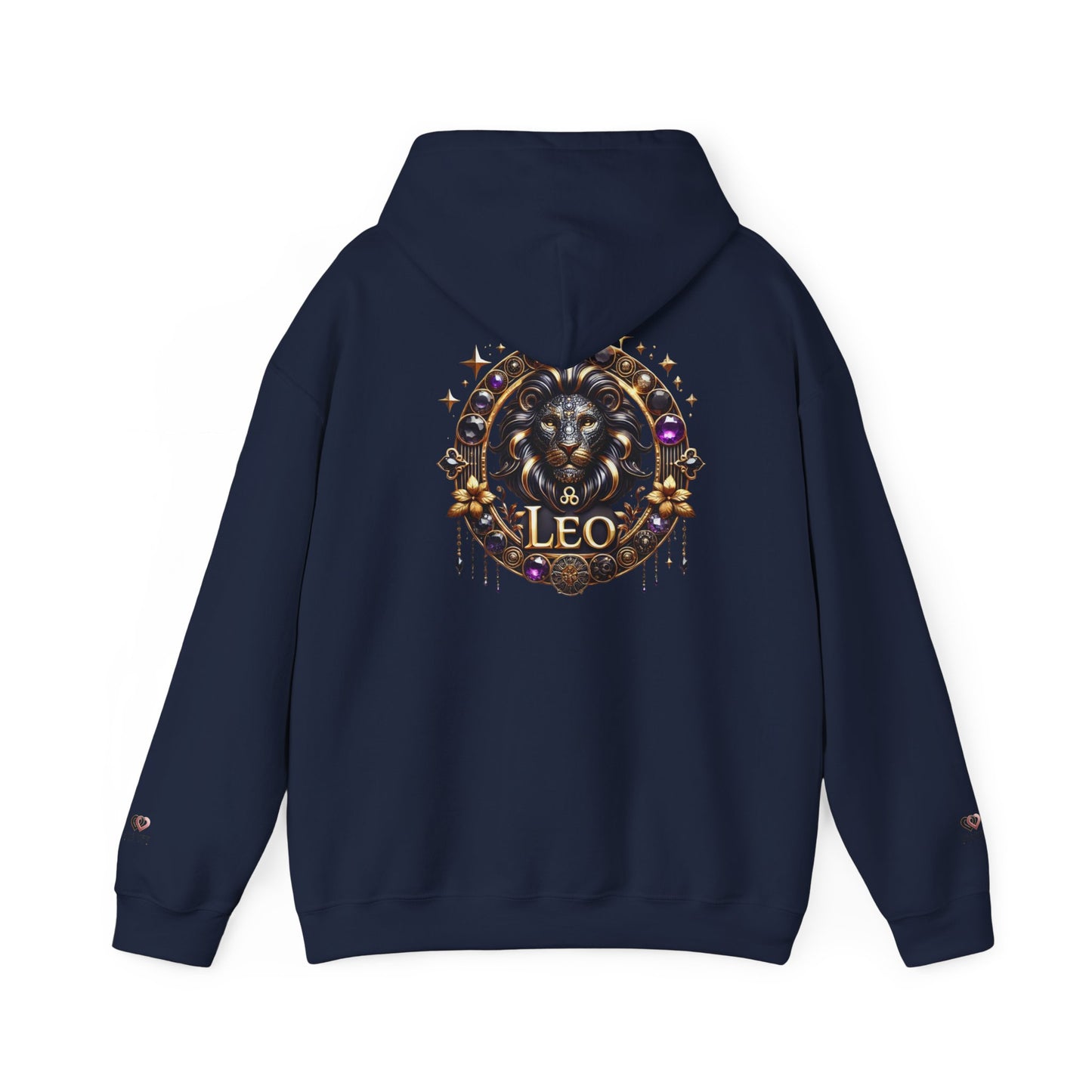 Leo Zodiac Hooded Sweatshirt, Astrology Gift, Horoscope Apparel, Leo Birthday Present, Cozy Unisex Hoodie, Astrology Fashion