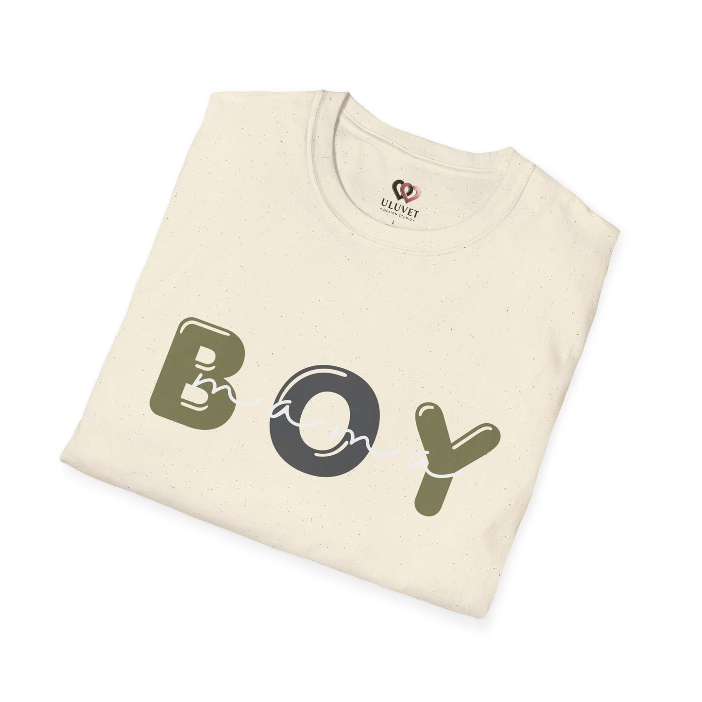 Boy Mama Unisex Softstyle T-Shirt, Casual Tee for Moms, Perfect Gift for Mother's Day, Summer Apparel, Family Matching Tee