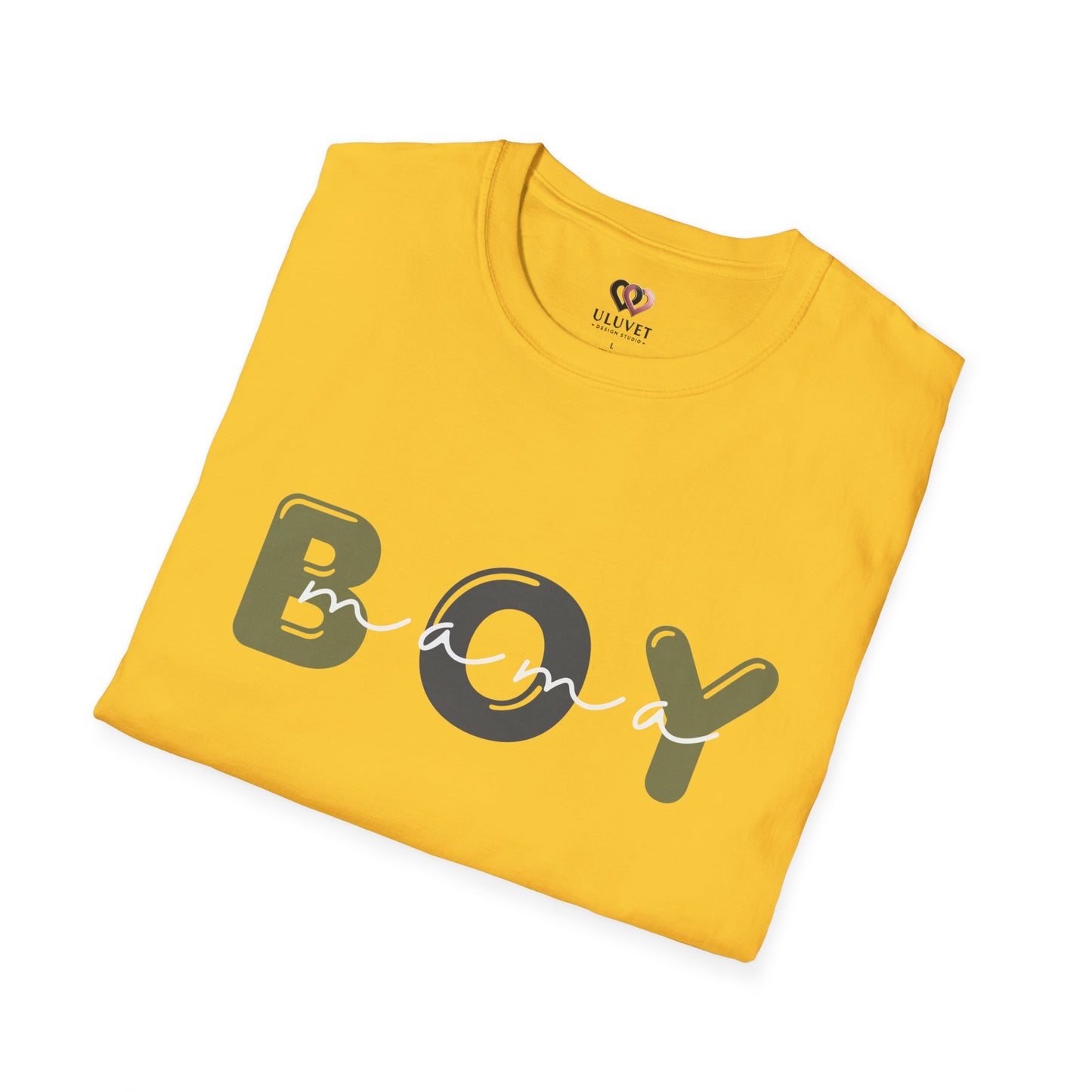 Boy Mama Unisex Softstyle T-Shirt, Casual Tee for Moms, Perfect Gift for Mother's Day, Summer Apparel, Family Matching Tee