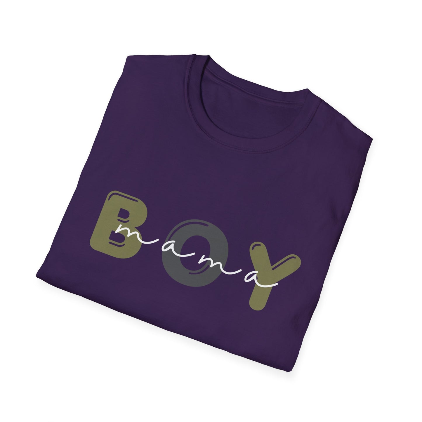 Boy Mama Unisex Softstyle T-Shirt, Casual Tee for Moms, Perfect Gift for Mother's Day, Summer Apparel, Family Matching Tee